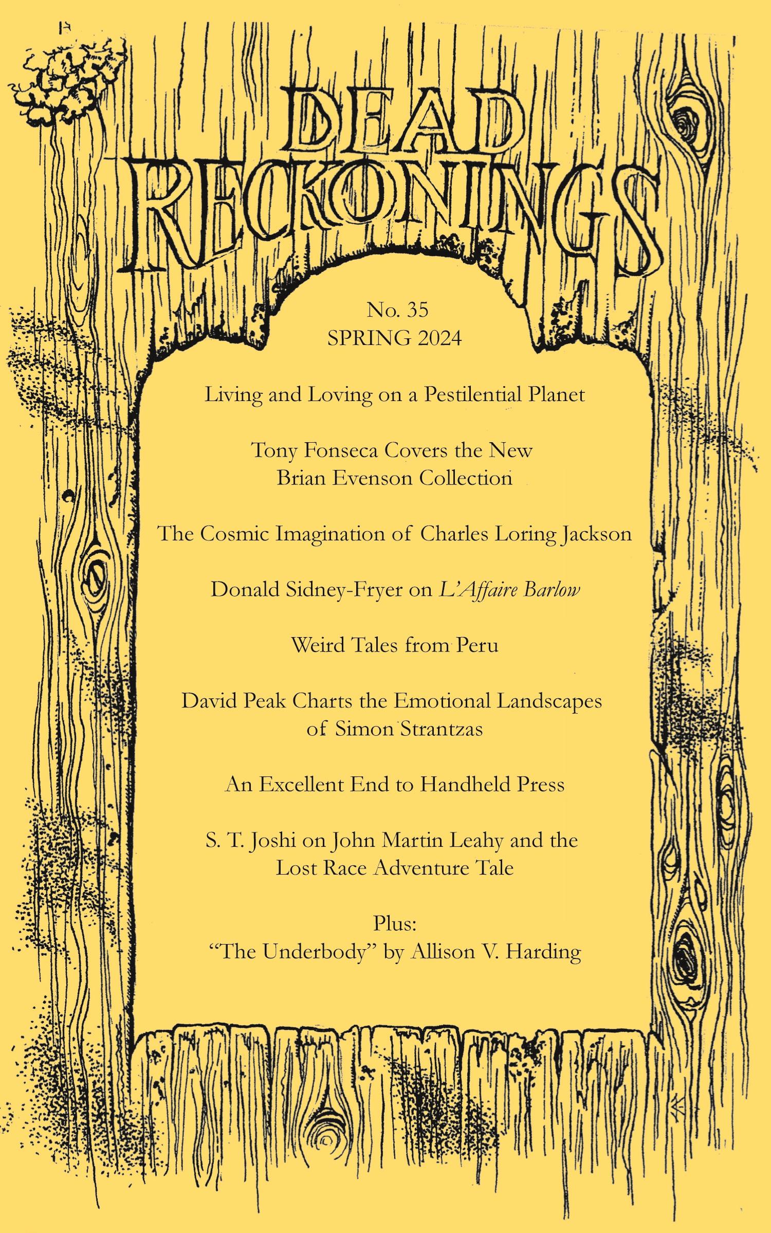 Vorderes Coverbild Dead Reckonings No. 35 (Spring 2024)