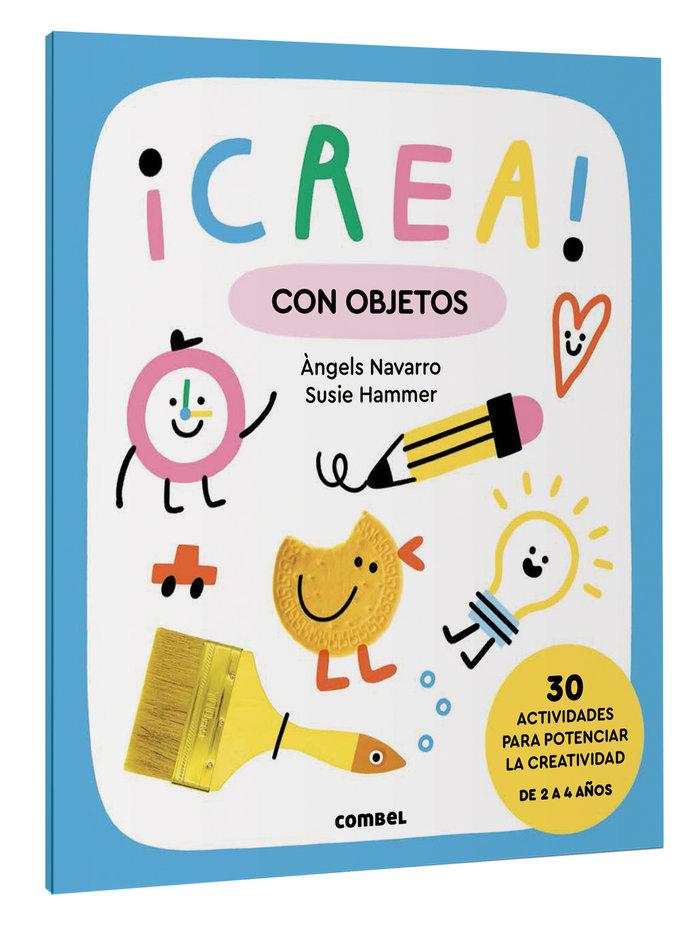 Vorderes Coverbild ¡Crea! Con Objetos / Create! with Objects