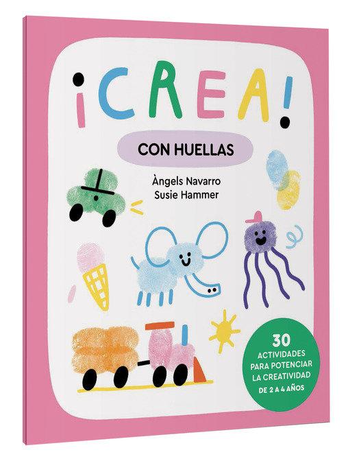 Vorderes Coverbild ¡Crea! Con Huellas / Create! with Prints