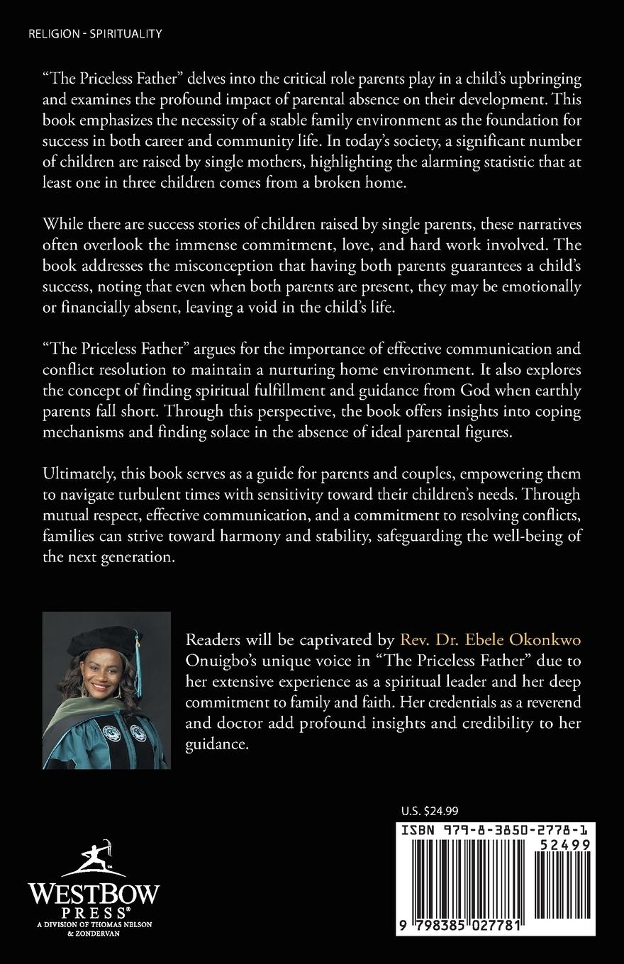 Rückseitencover Priceless Father