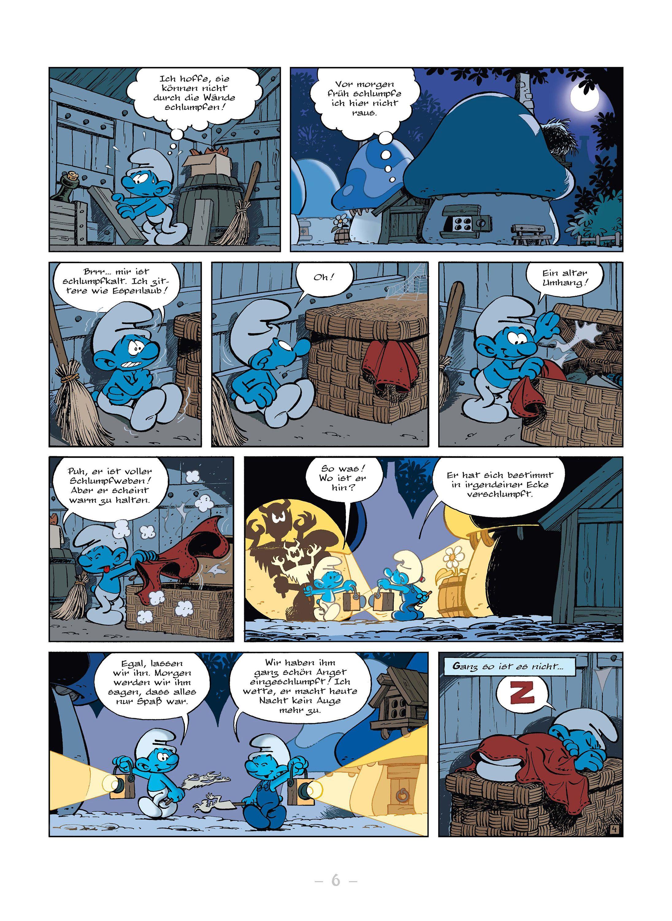 Beispielinhalt (Bild) Die Schlümpfe. Band 42