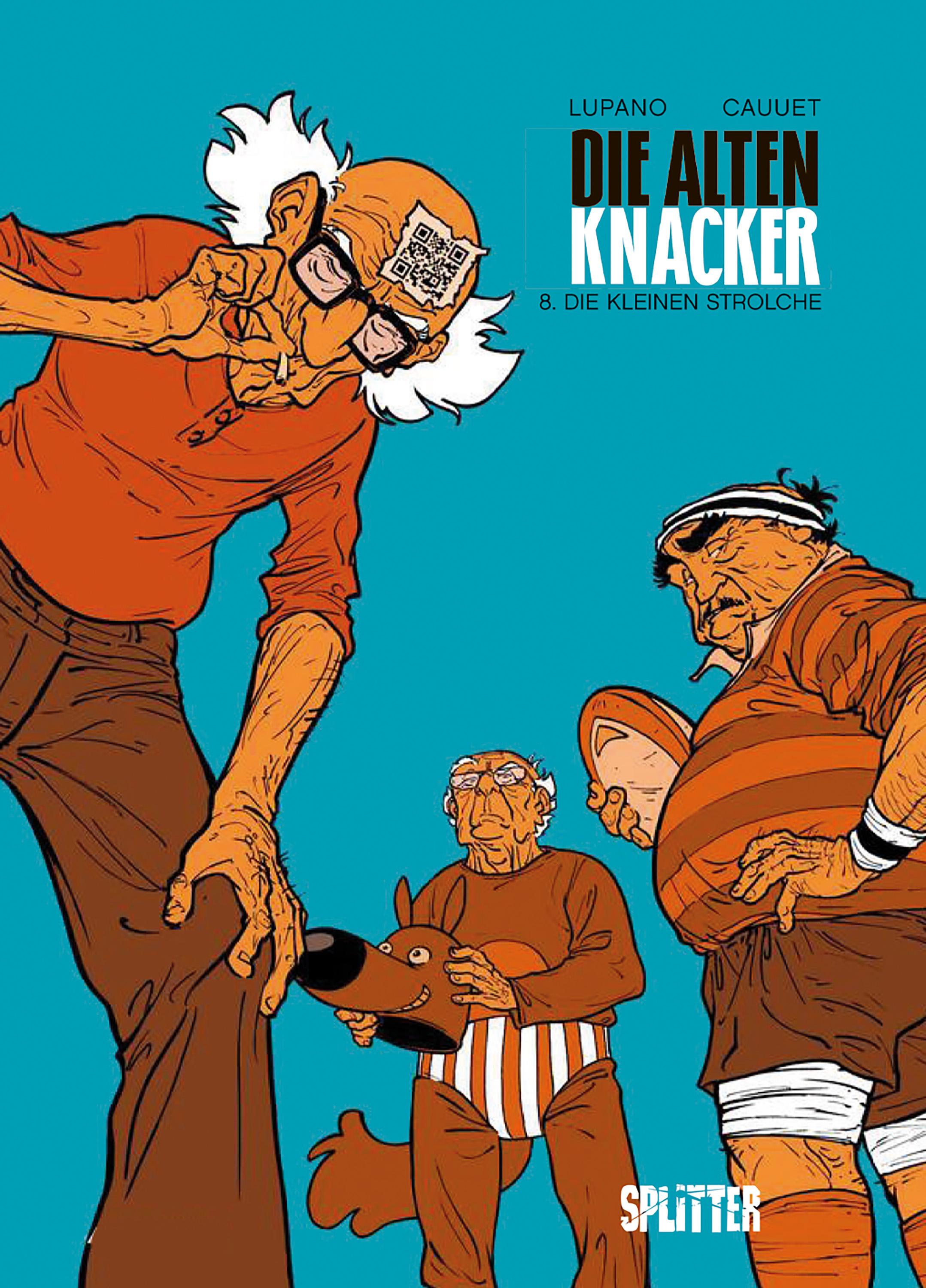 Vorderes Coverbild Die alten Knacker. Band 8