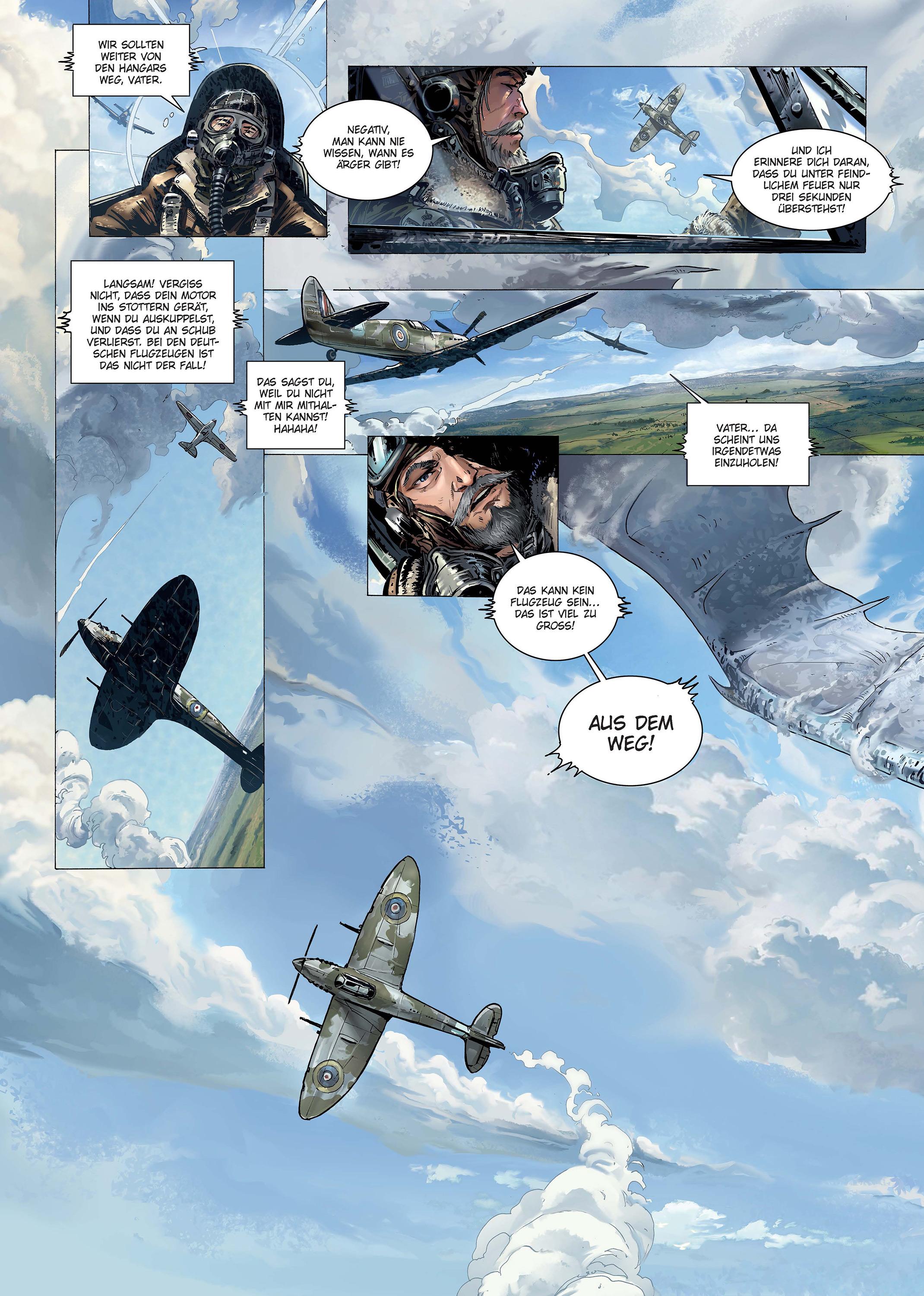 Beispielinhalt (Bild) Kriege und Drachen. Band 1