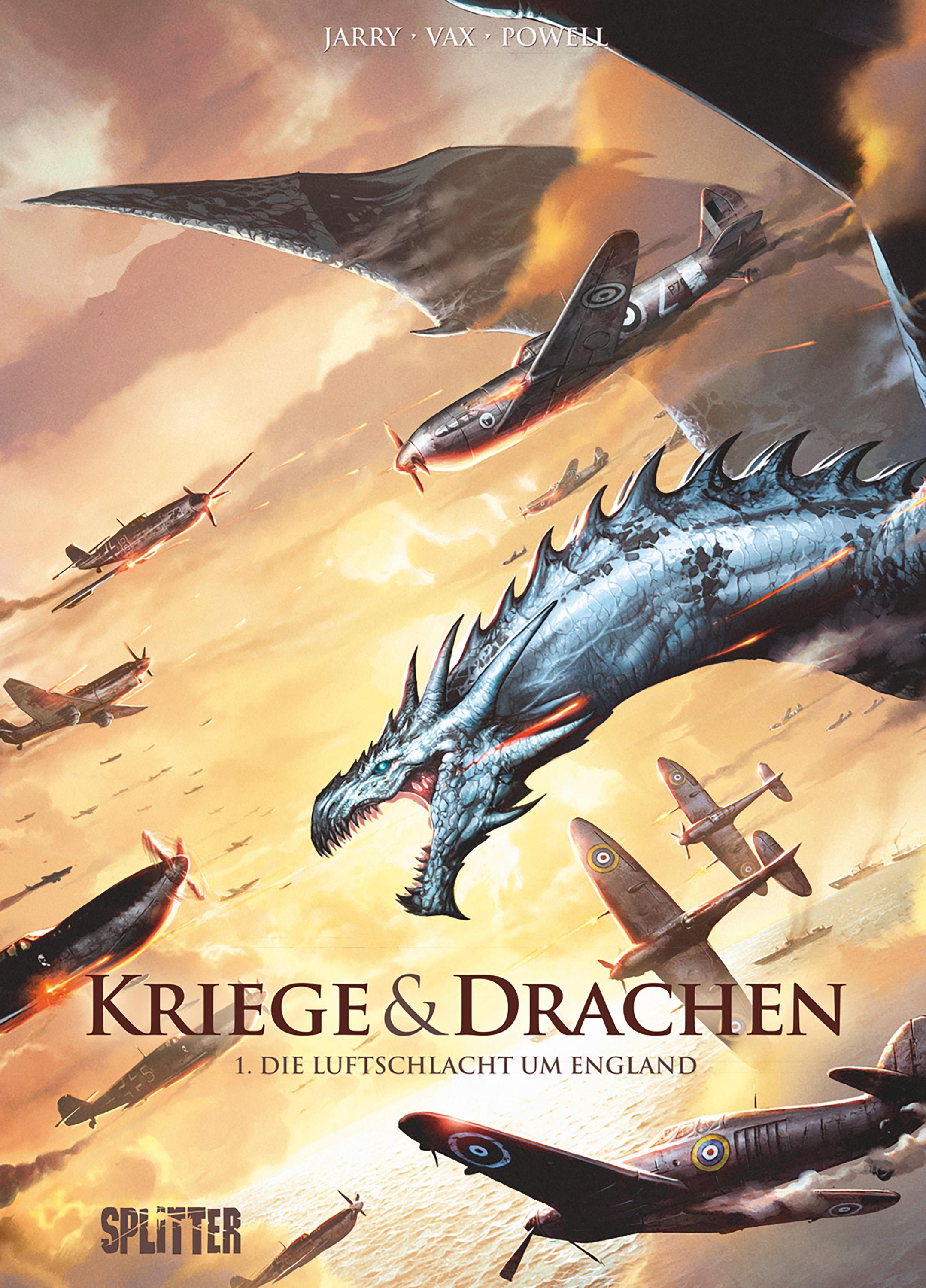 Vorderes Coverbild Kriege und Drachen. Band 1