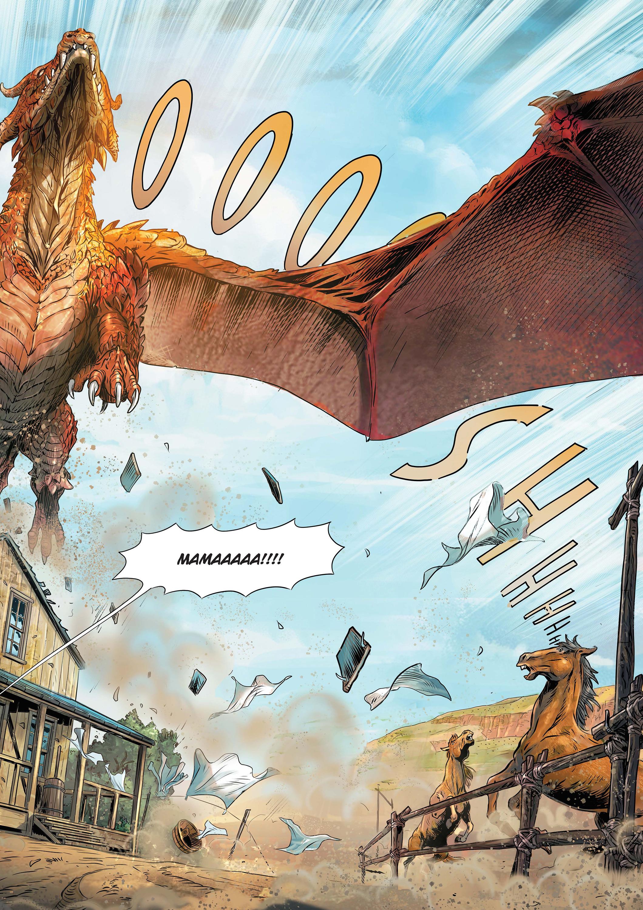 Beispielinhalt (Bild) Kriege und Drachen. Band 2