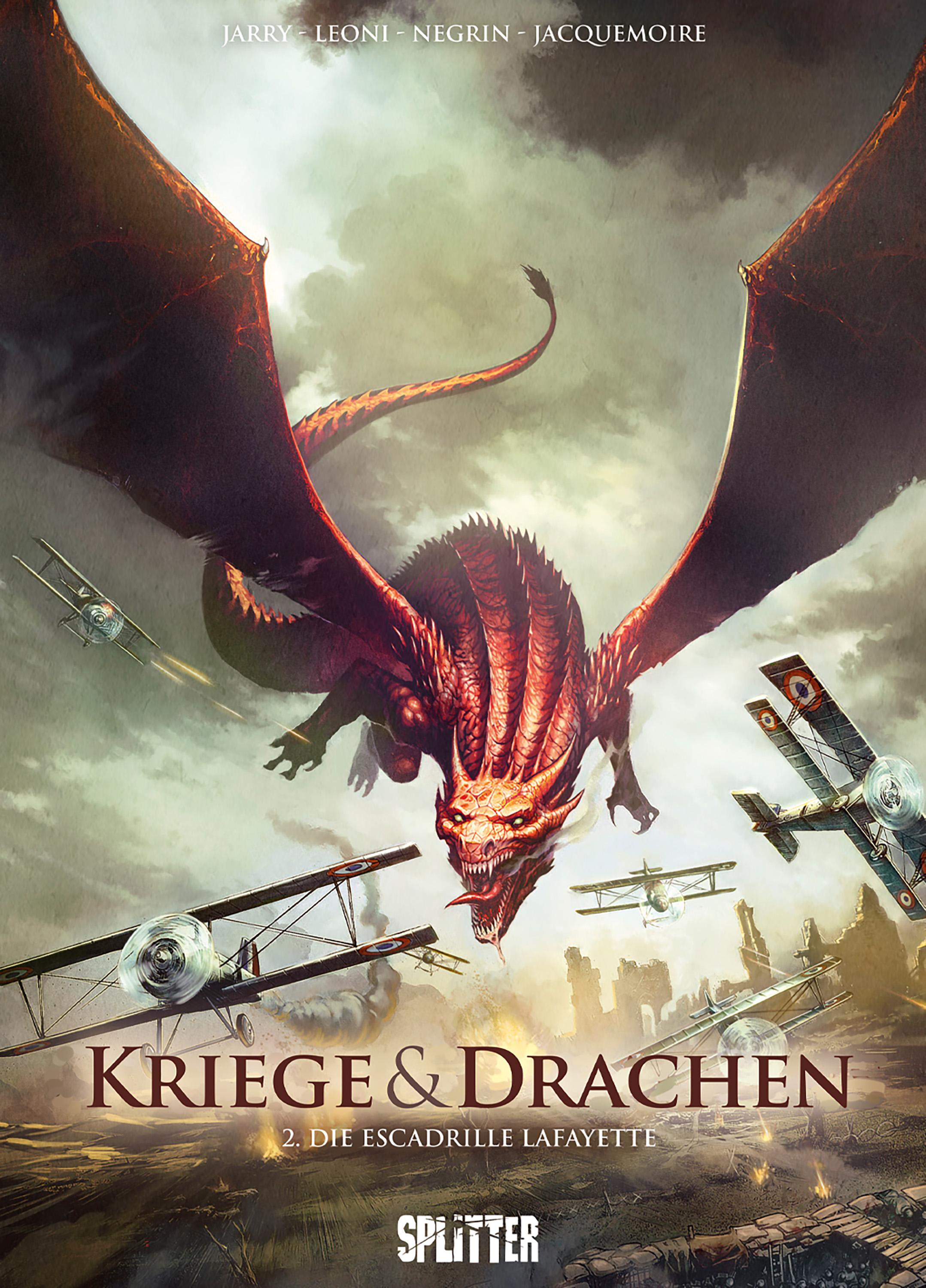 Vorderes Coverbild Kriege und Drachen. Band 2