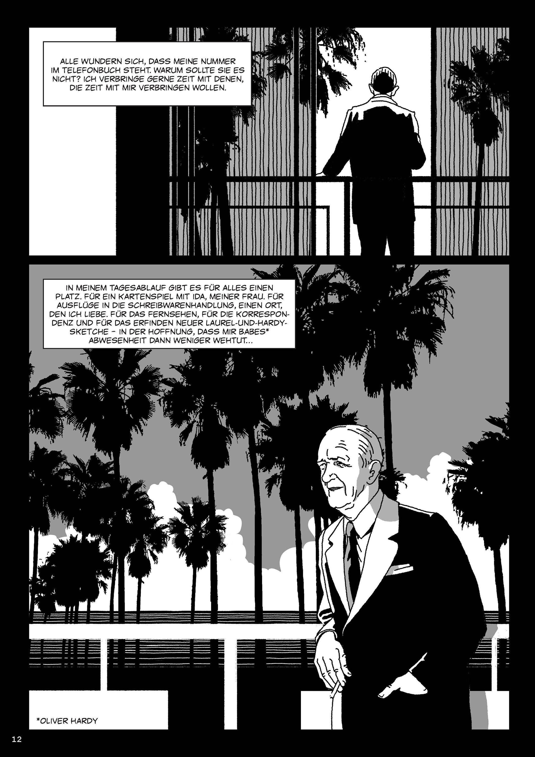 Beispielinhalt (Bild) Laurel und Hardy
