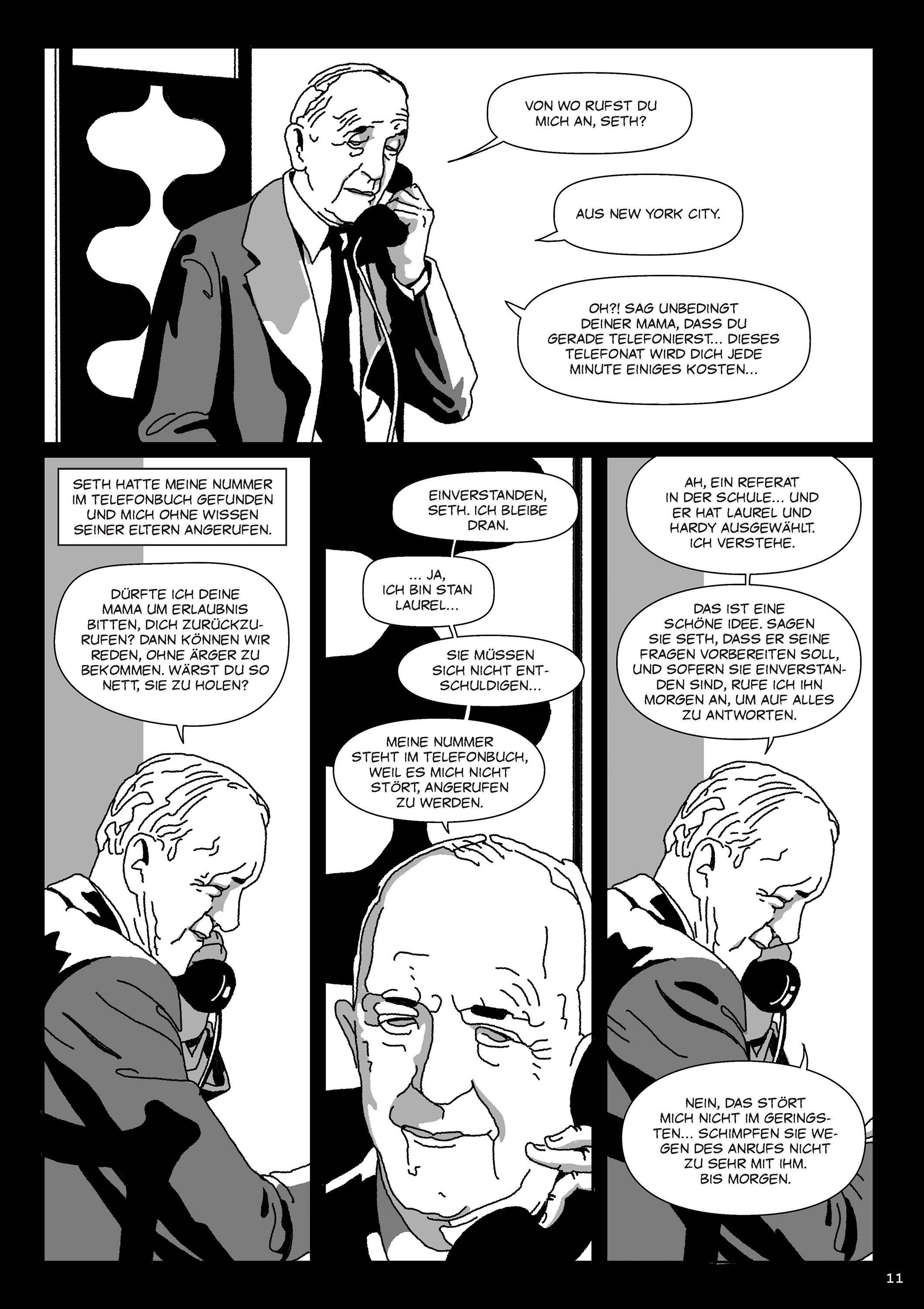 Beispielinhalt (Bild) Laurel und Hardy