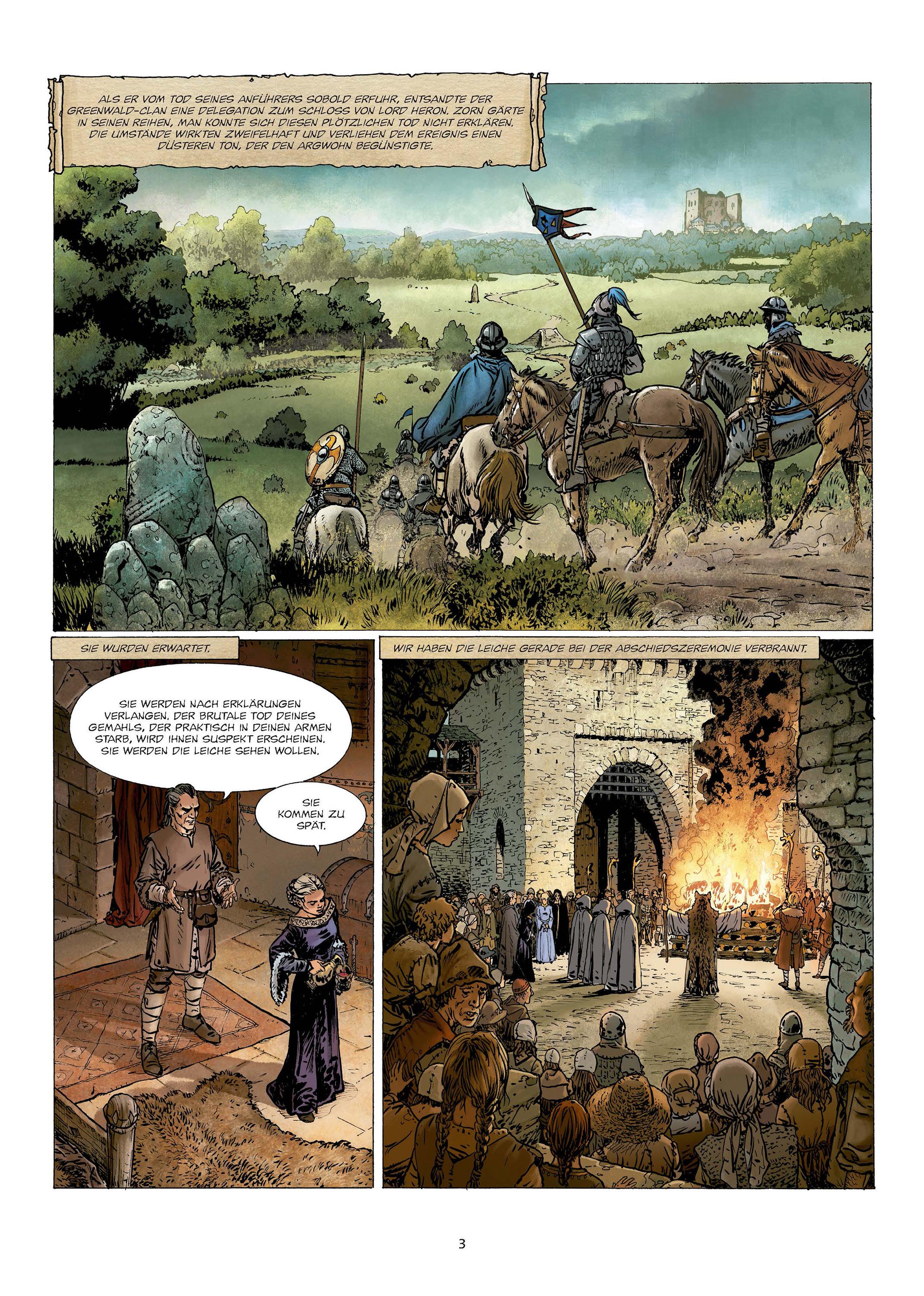 Beispielinhalt (Bild) Das verlorene Land: Die Sudennen. Band 2