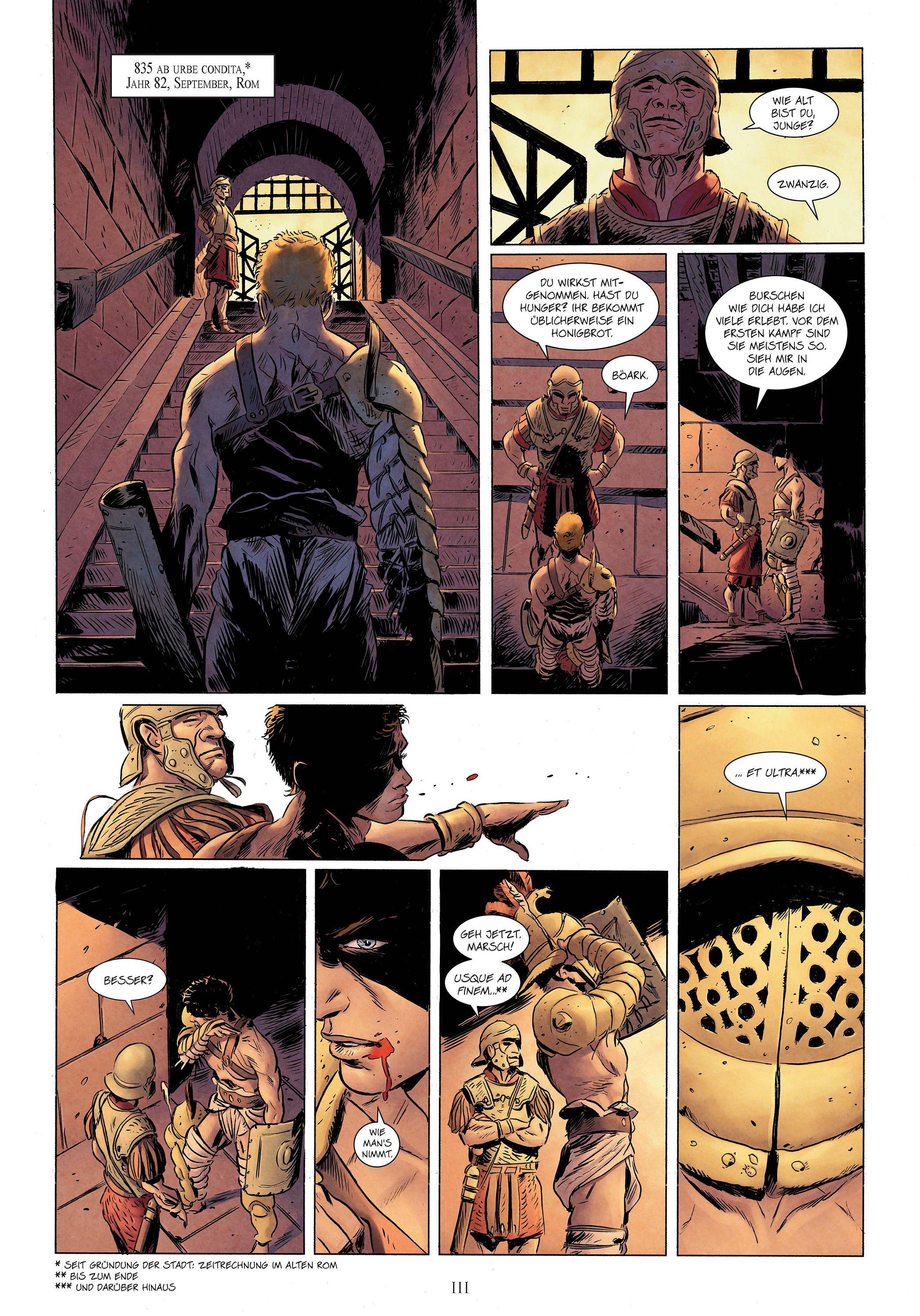 Beispielinhalt (Bild) Thrax. Band 1