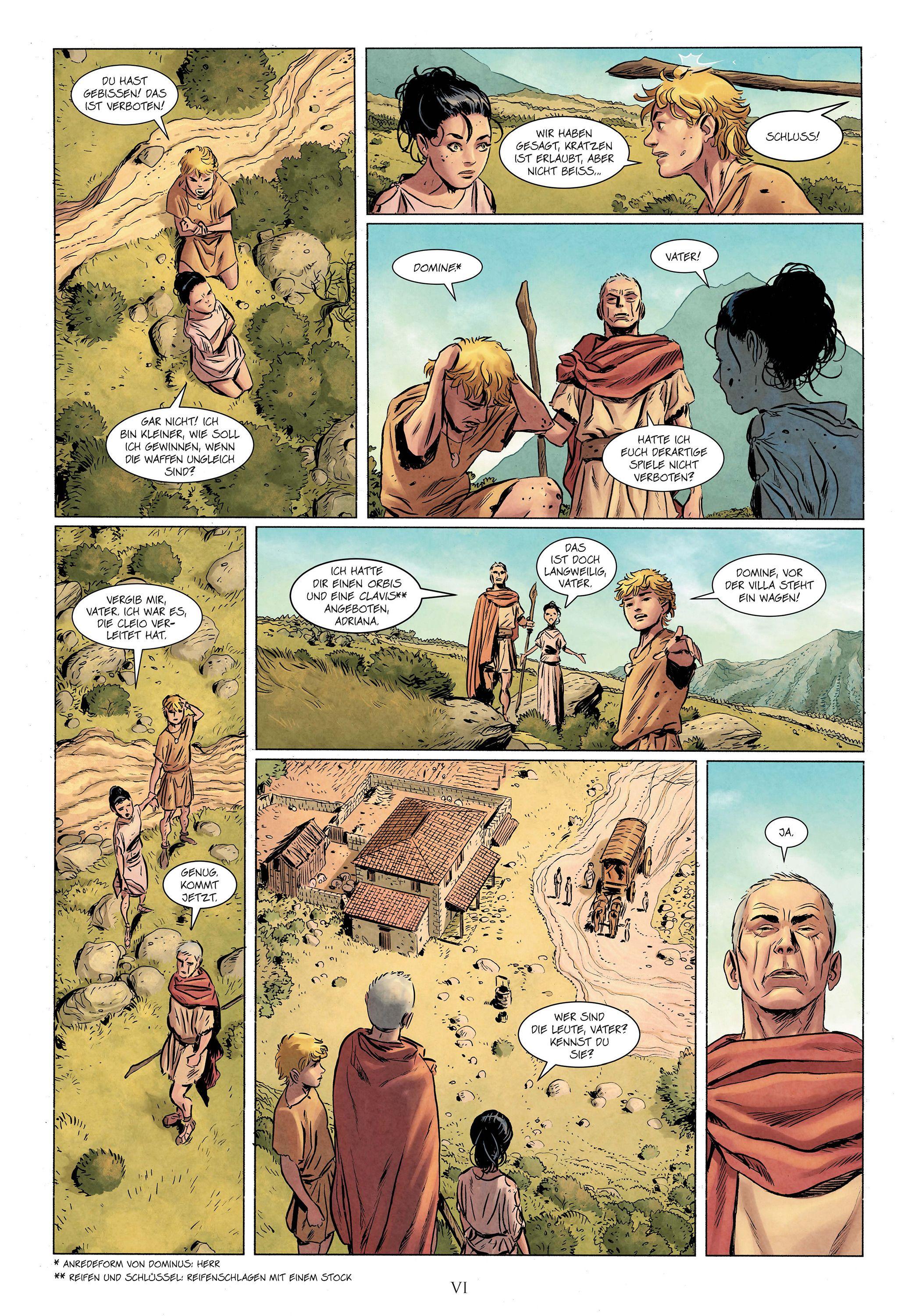 Beispielinhalt (Bild) Thrax. Band 1