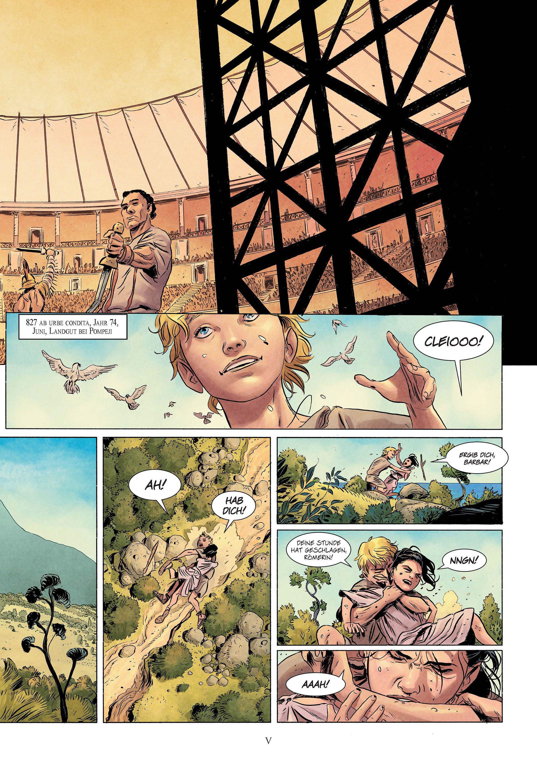 Beispielinhalt (Bild) Thrax. Band 1