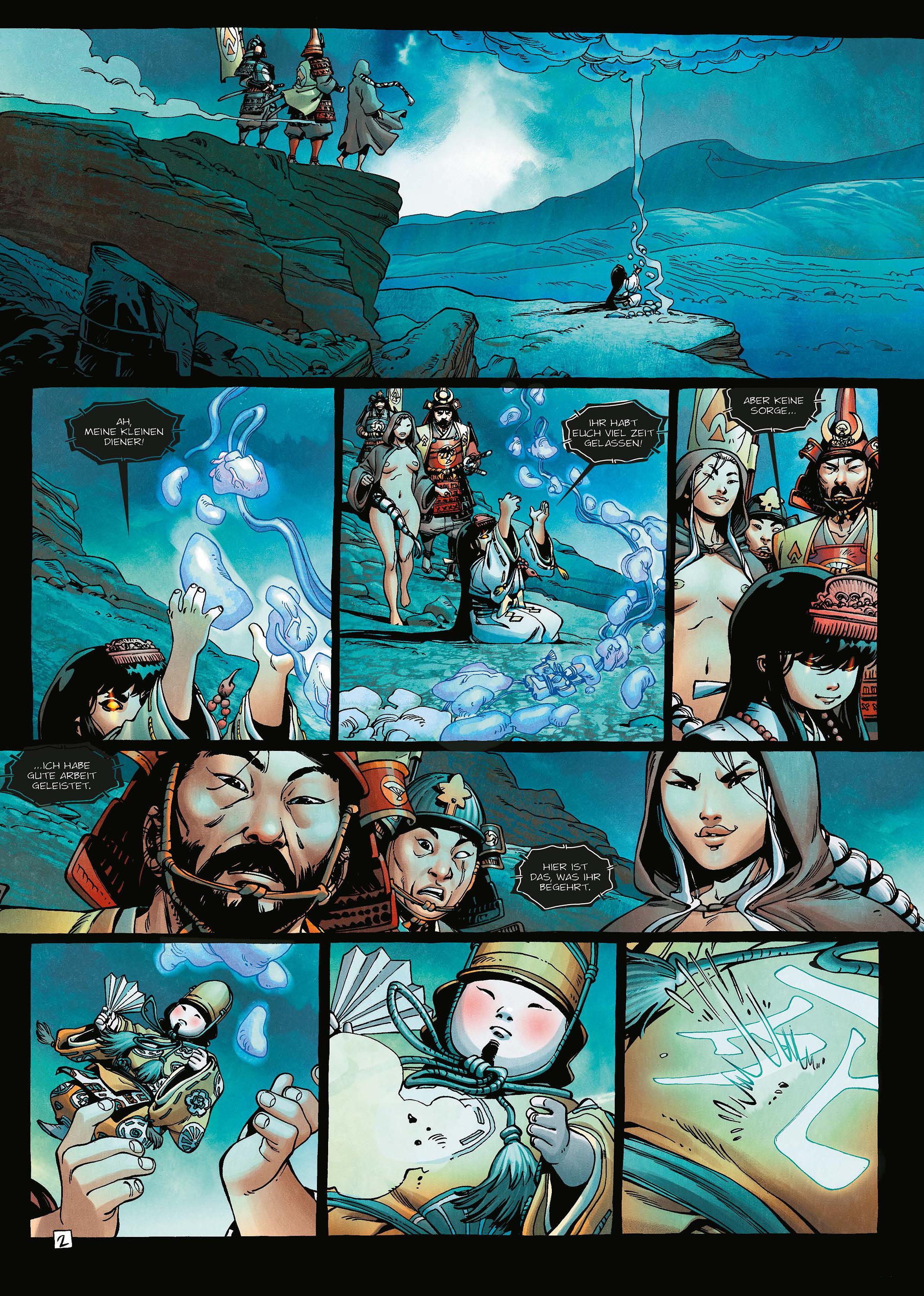 Beispielinhalt (Bild) Samurai. Band 17