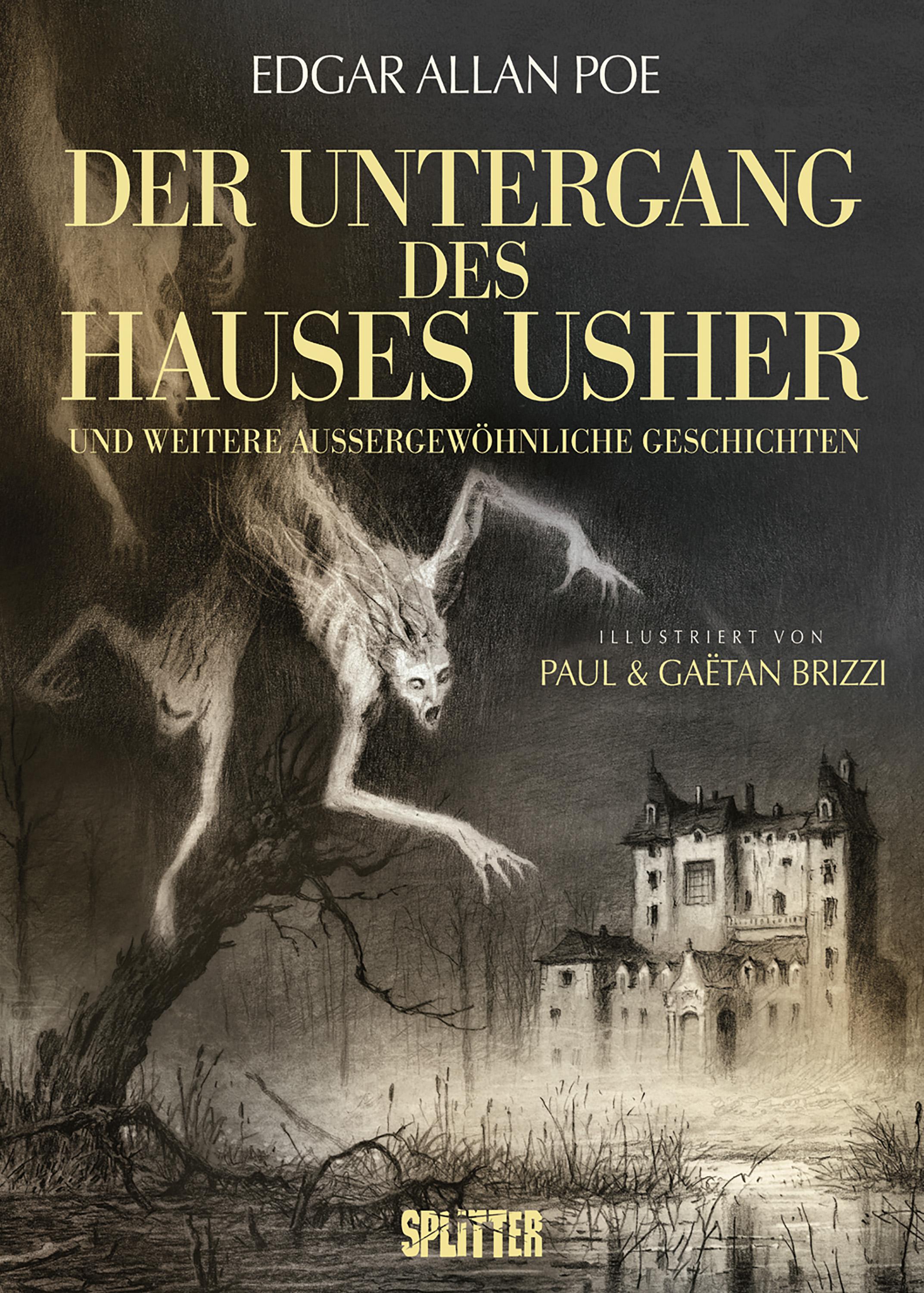 Vorderes Coverbild Der Untergang des Hauses Usher (illustrierter Roman)