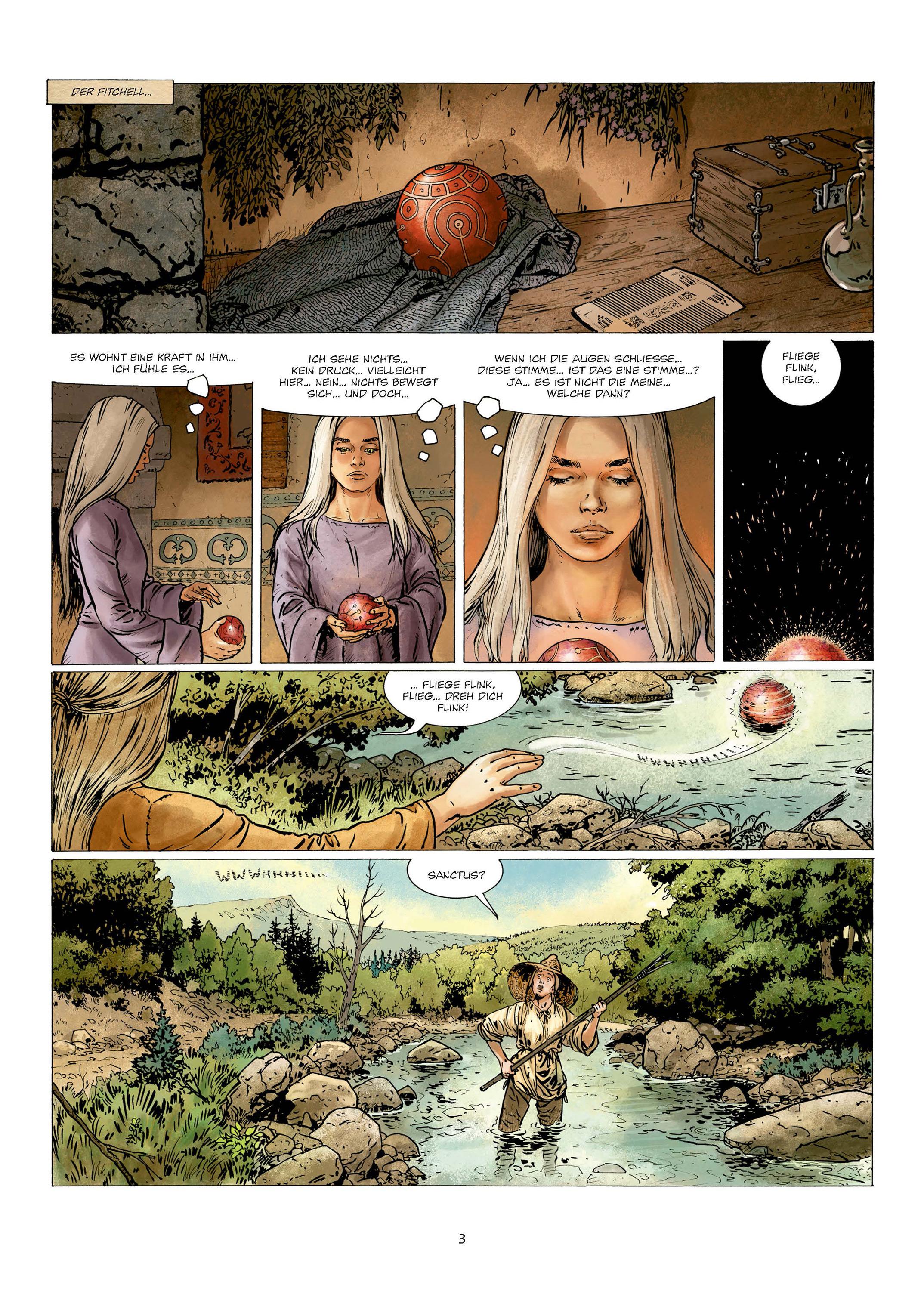 Beispielinhalt (Bild) Das verlorene Land: Die Sudennen. Band 3