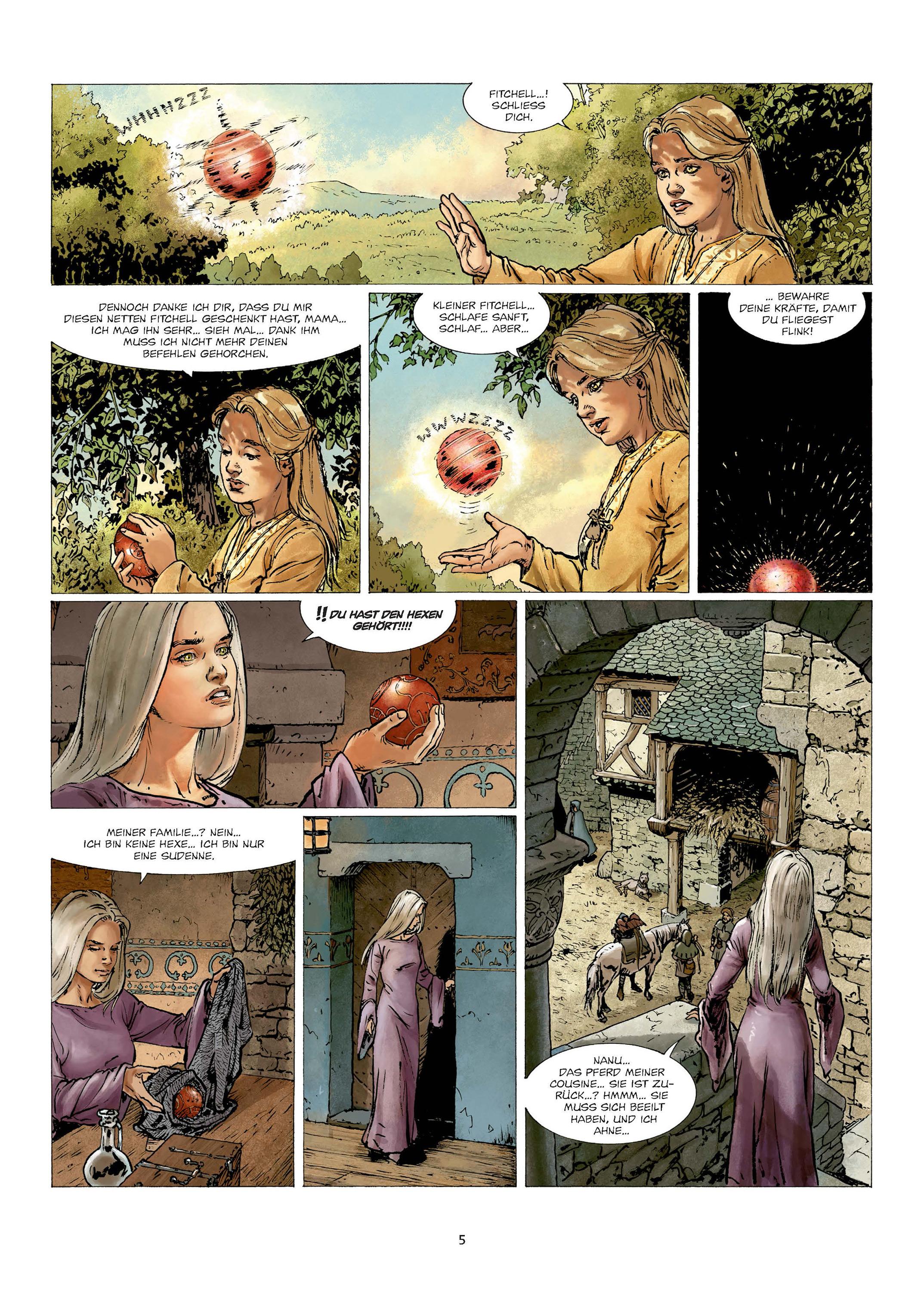 Beispielinhalt (Bild) Das verlorene Land: Die Sudennen. Band 3