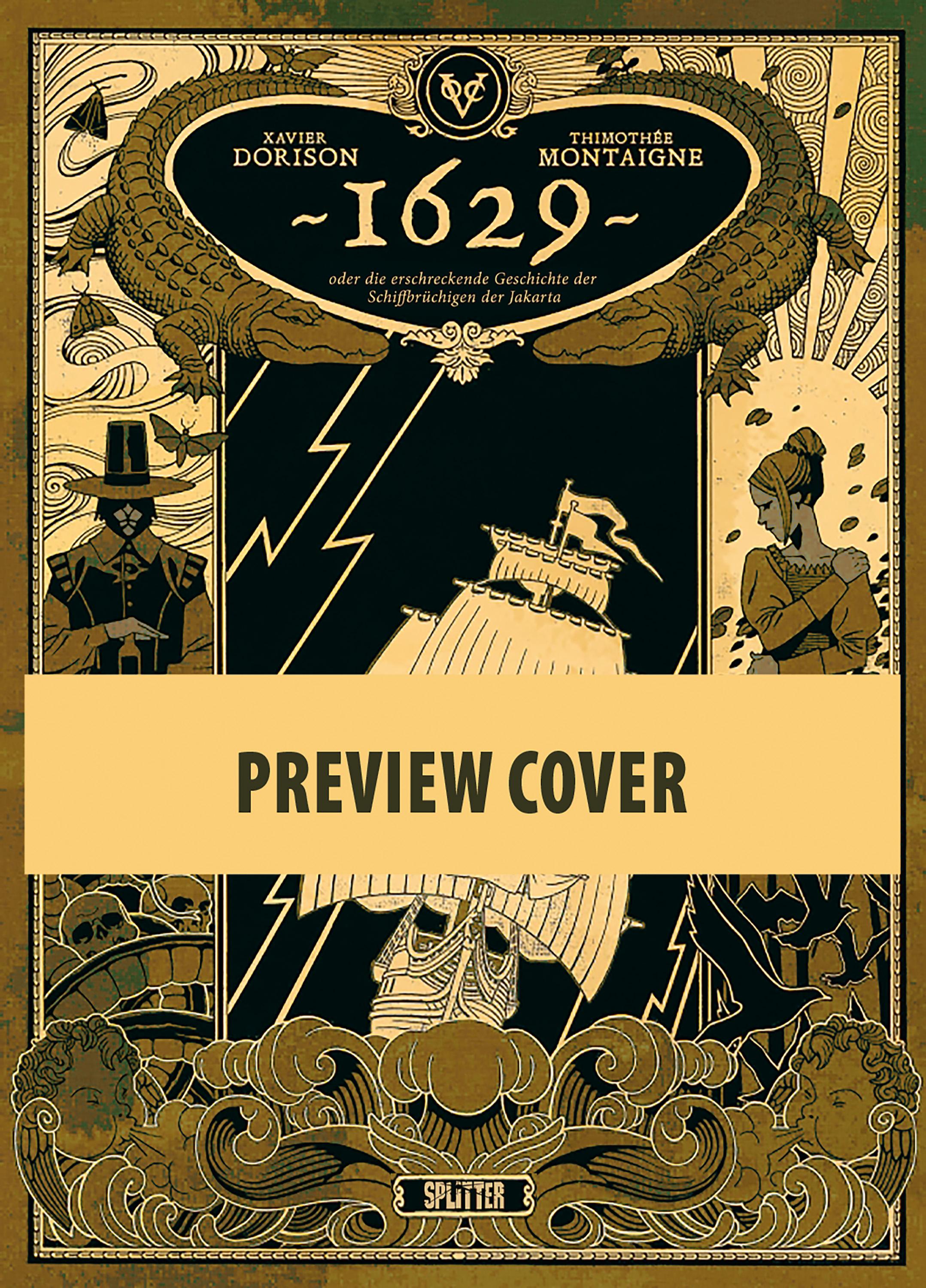 Vorderes Coverbild 1629, oder die erschreckende Geschichte der Schiffbrüchigen der Jakarta. Band 2 (limitierte Vorzugsausgabe)