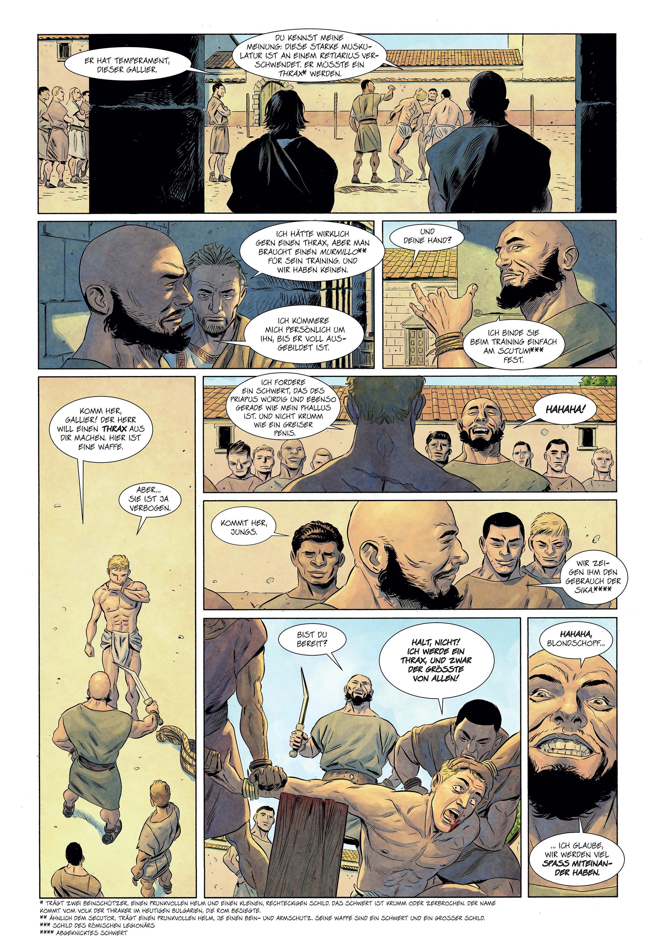 Beispielinhalt (Bild) Thrax. Band 2