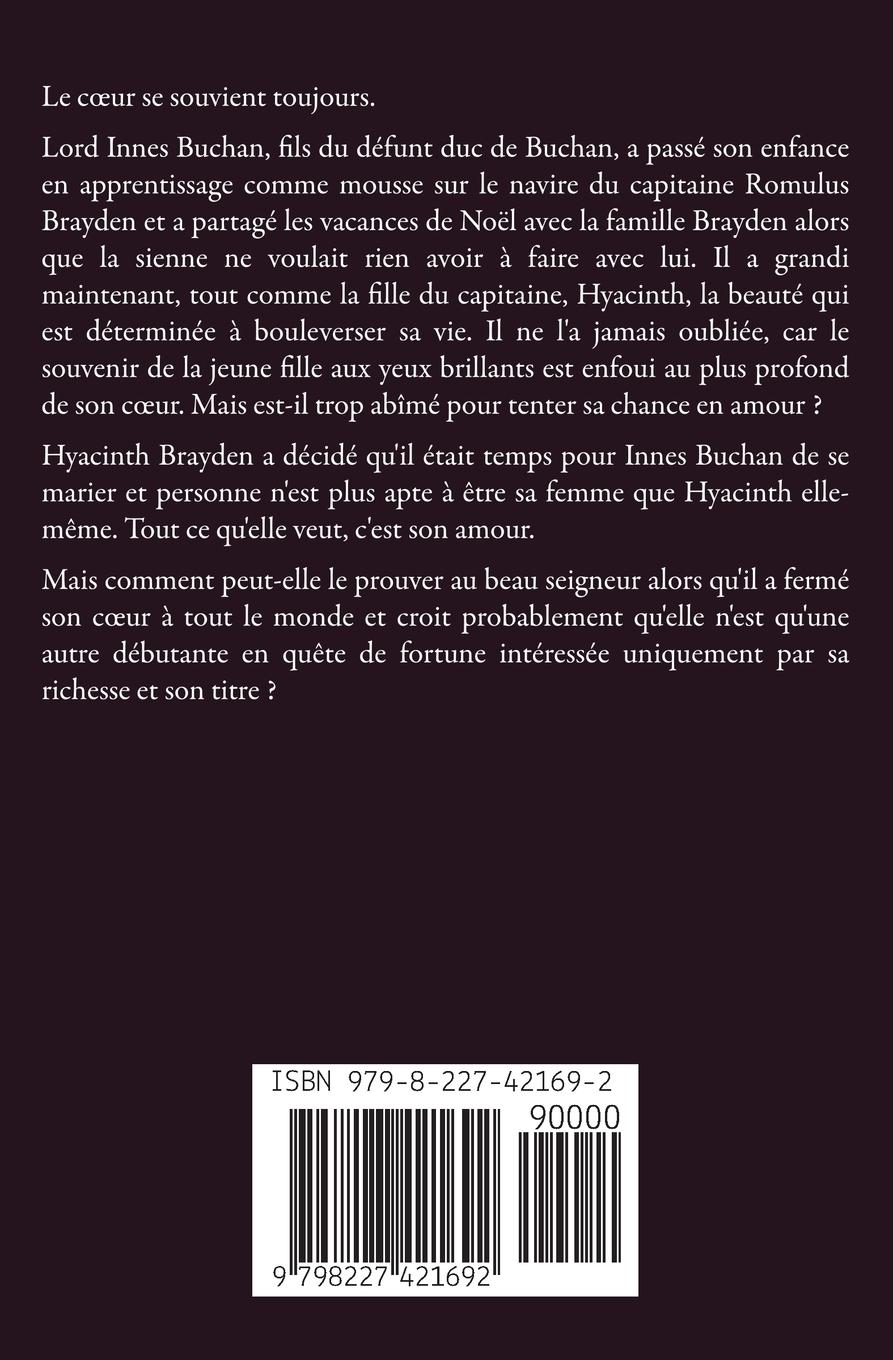 Rückseitencover Le souvenir de l'amour