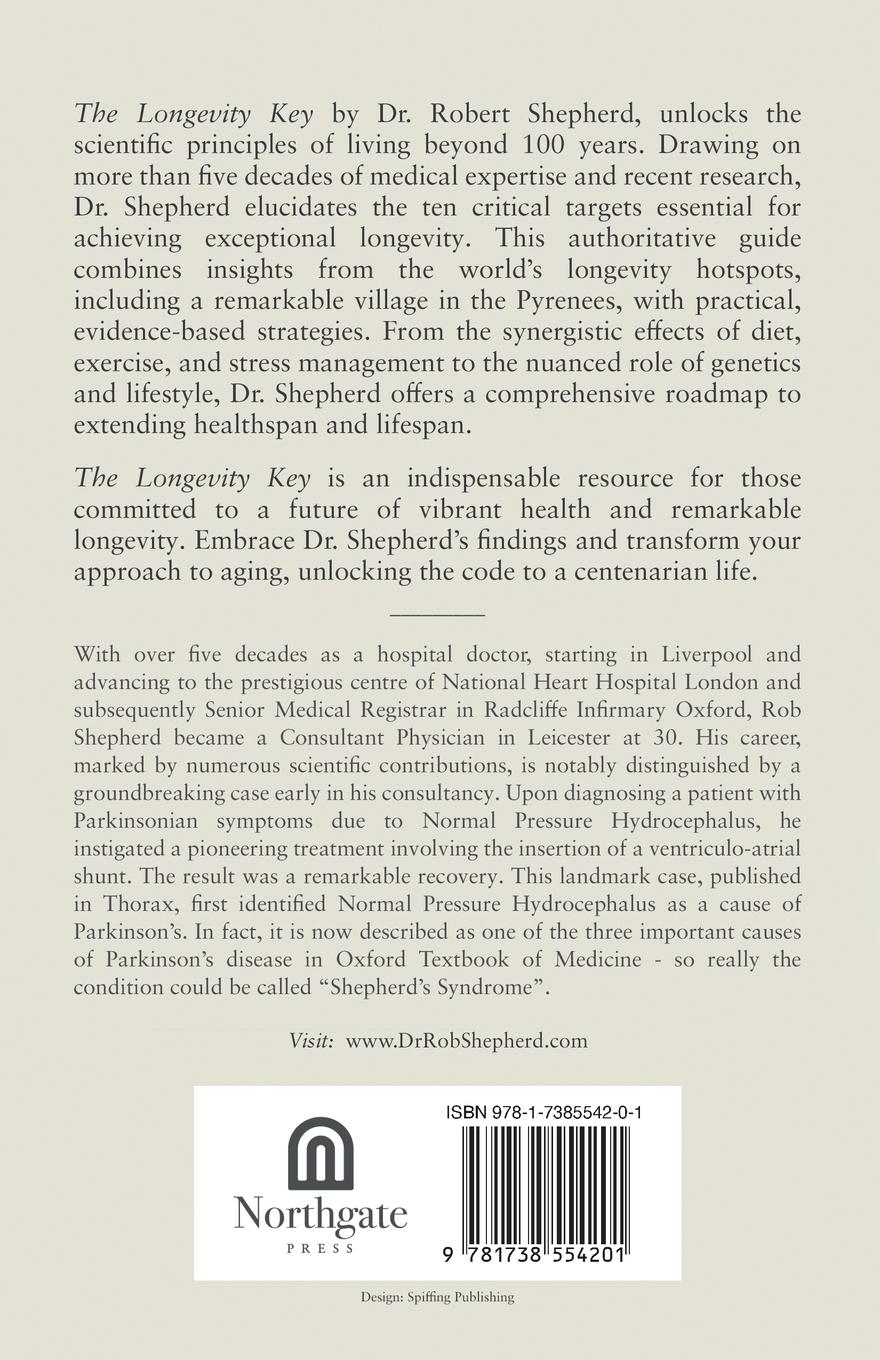 Rückseitencover The Longevity Key