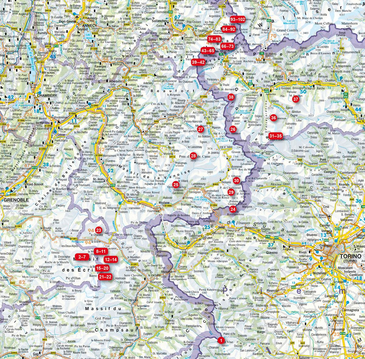 Beispielinhalt (Bild) Hochtouren Westalpen Band 2