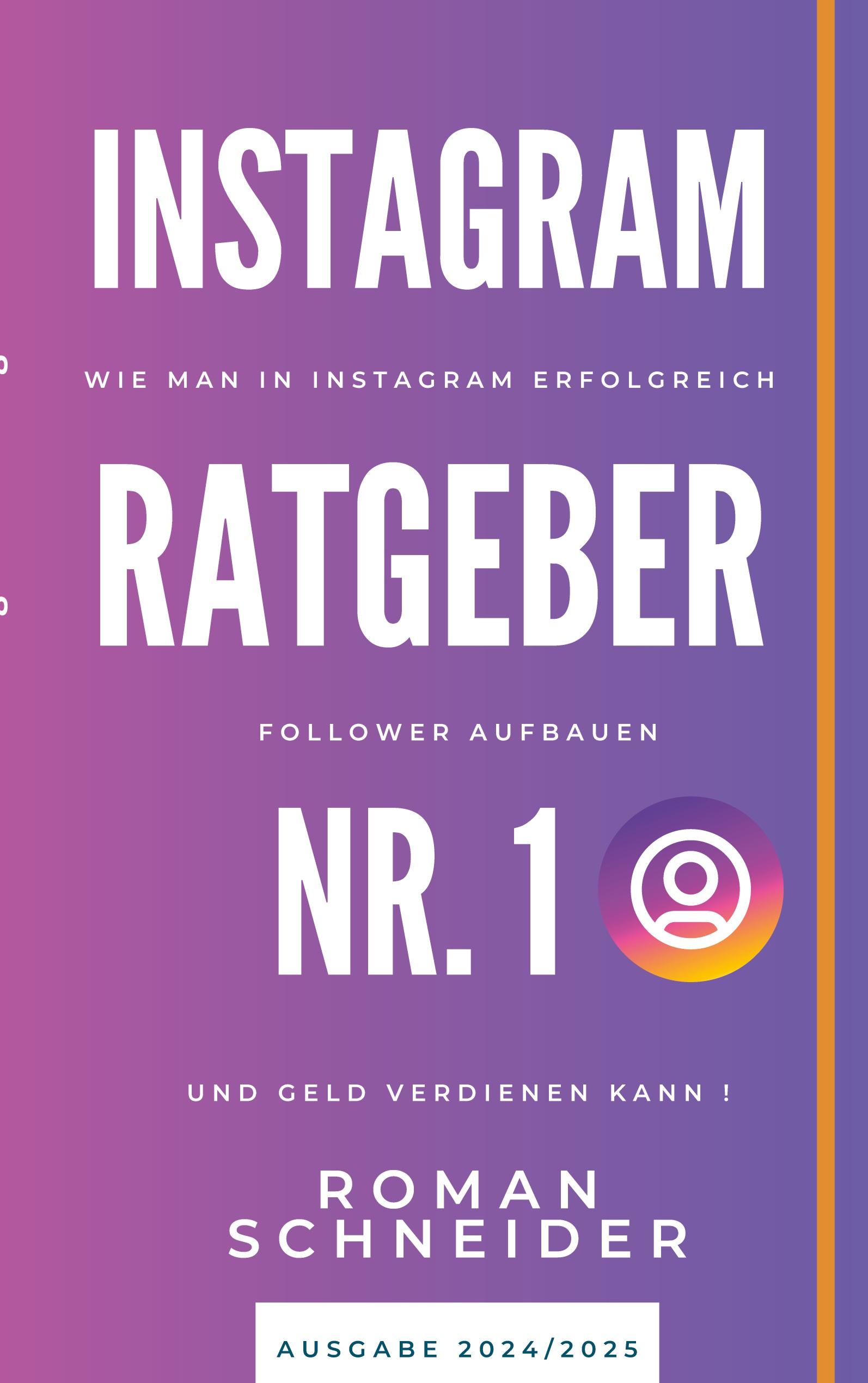 Vorderes Coverbild Instagram Ratgeber Nr. 1