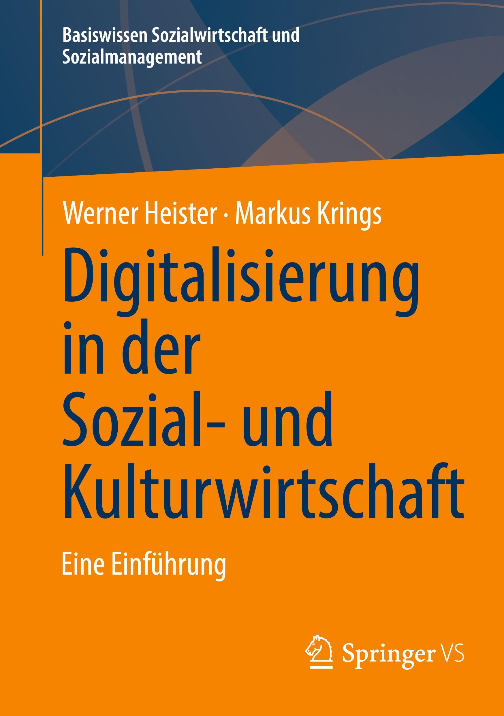 Vorderes Coverbild Digitalisierung in der Sozial- und Kulturwirtschaft