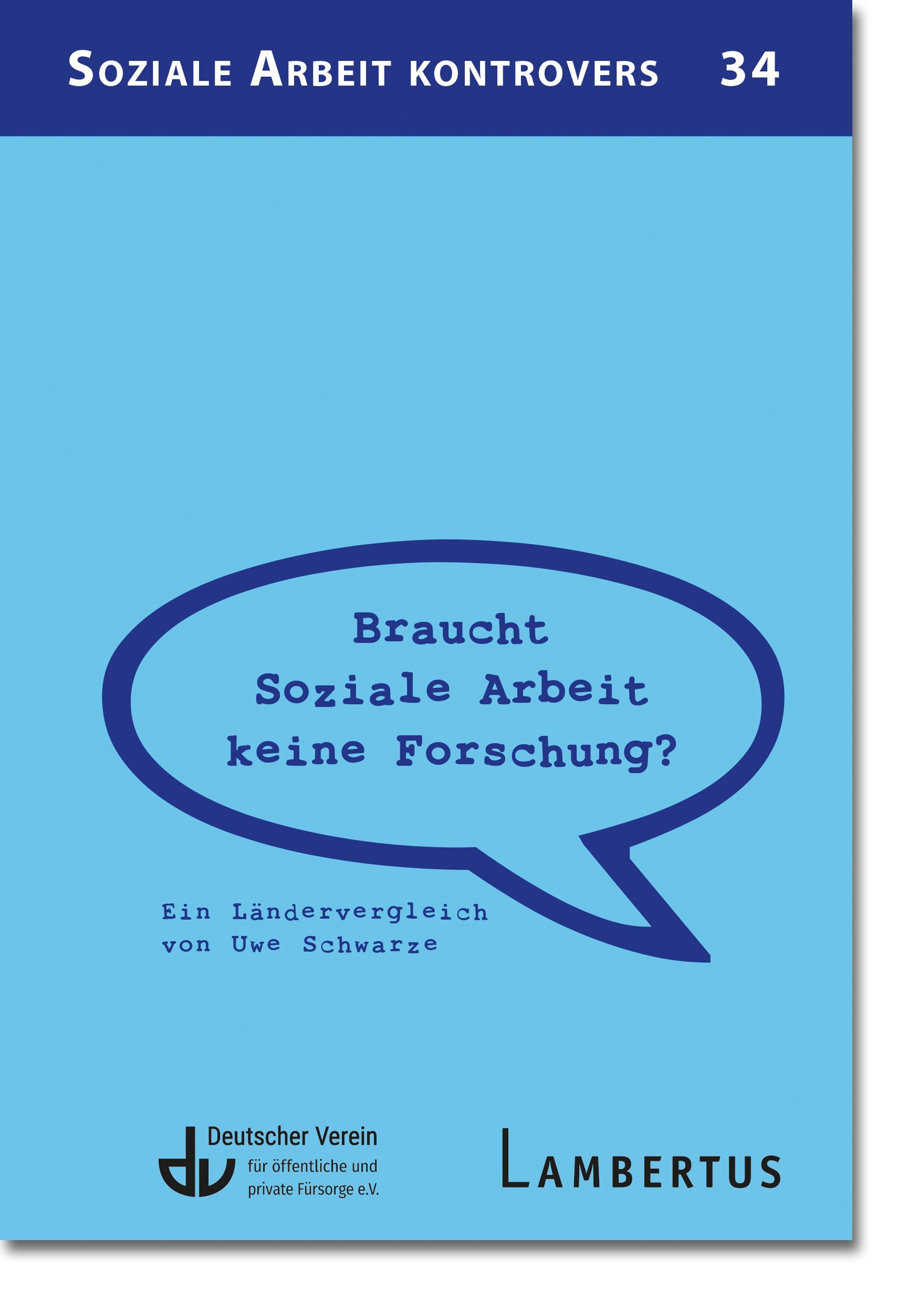 Vorderes Coverbild Braucht Soziale Arbeit keine Forschung?