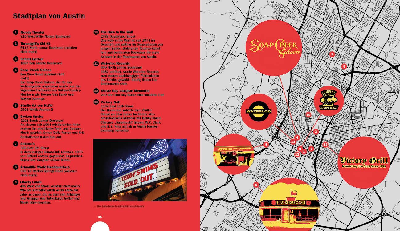 Beispielinhalt (Bild) Music Cities. Eine musikalische Reise durch die Welt