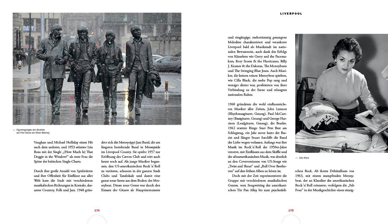 Beispielinhalt (Bild) Music Cities. Eine musikalische Reise durch die Welt