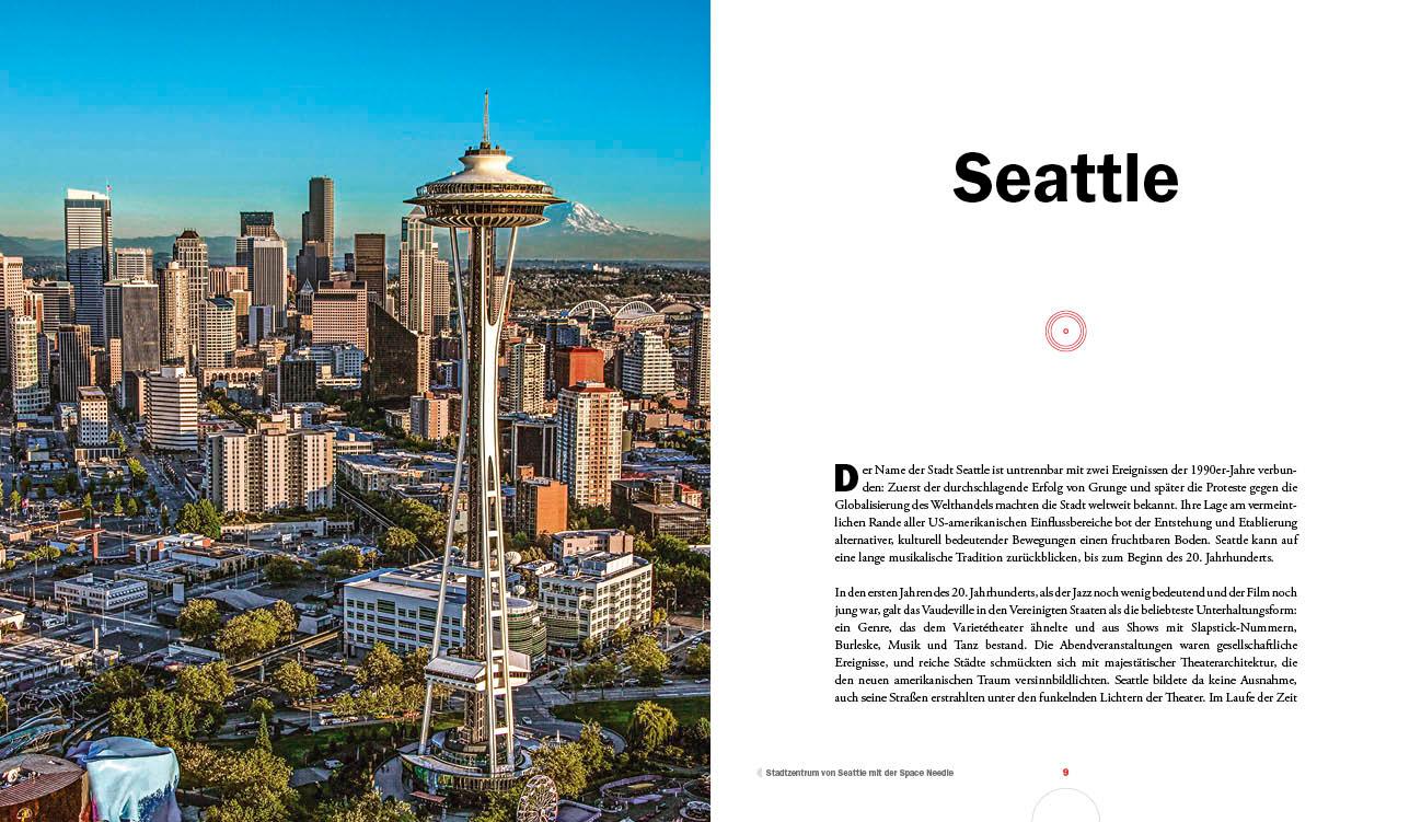 Beispielinhalt (Bild) Music Cities. Eine musikalische Reise durch die Welt