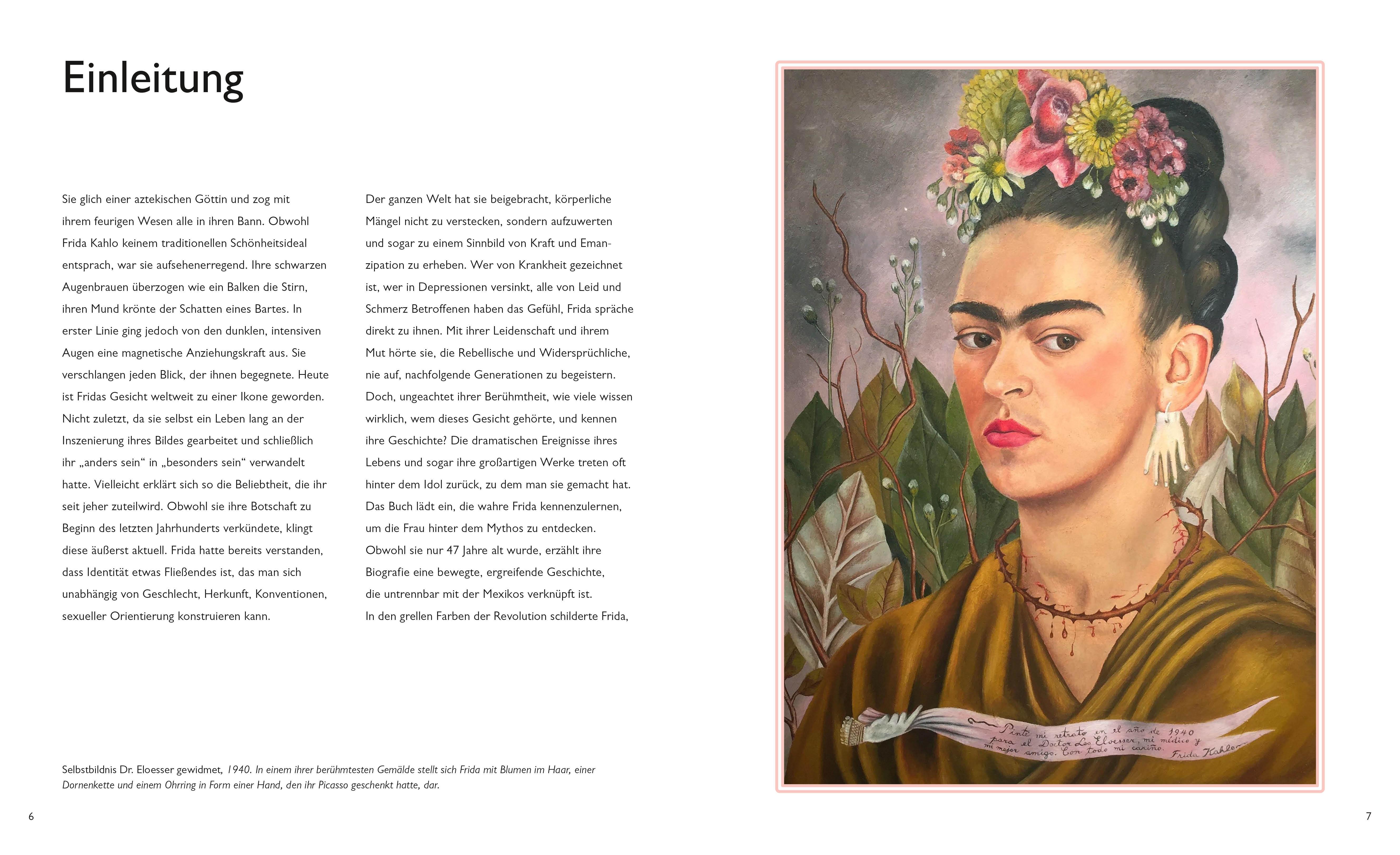 Beispielinhalt (Bild) Frida Kahlo
