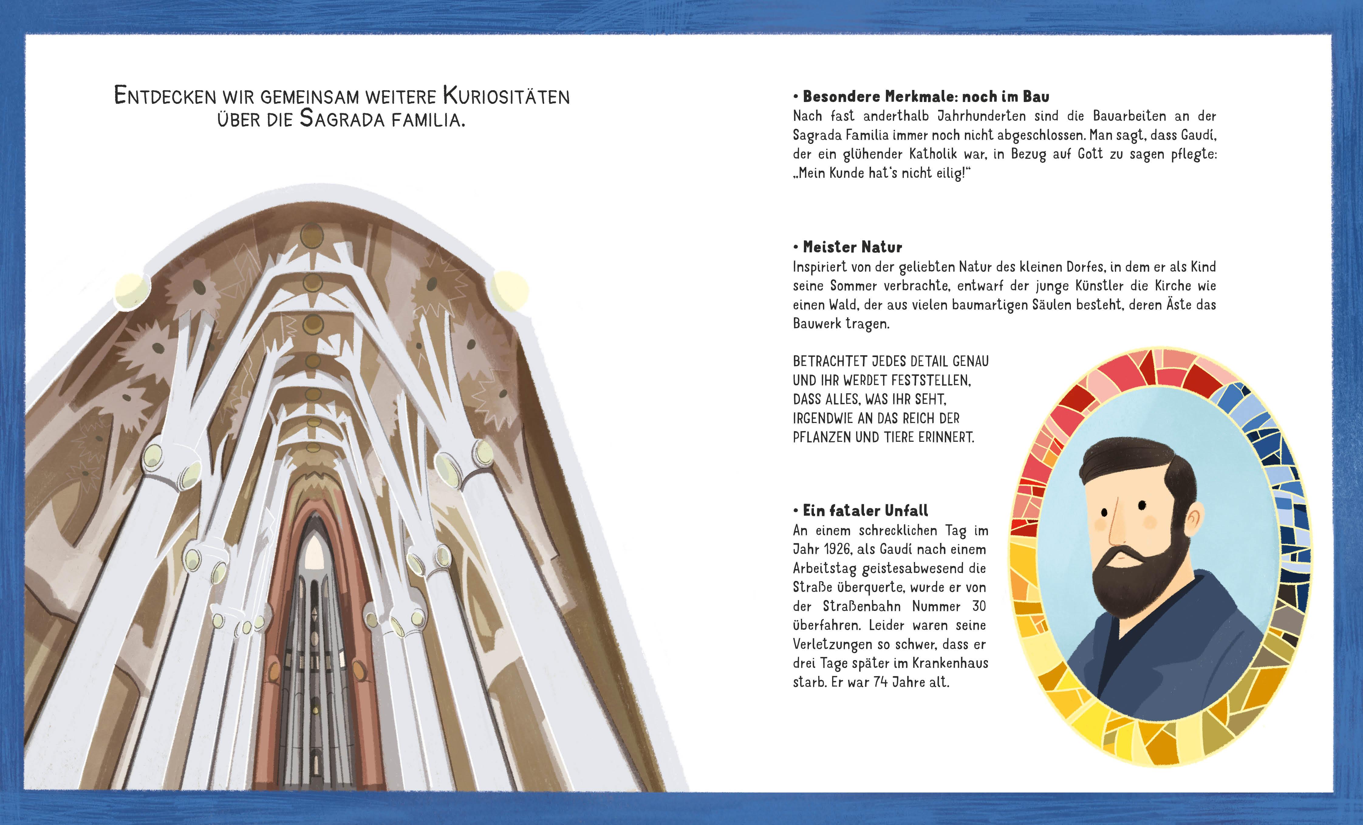 Beispielinhalt (Bild) Barcelona für kleine Entdecker. Reiseführer für Kinder