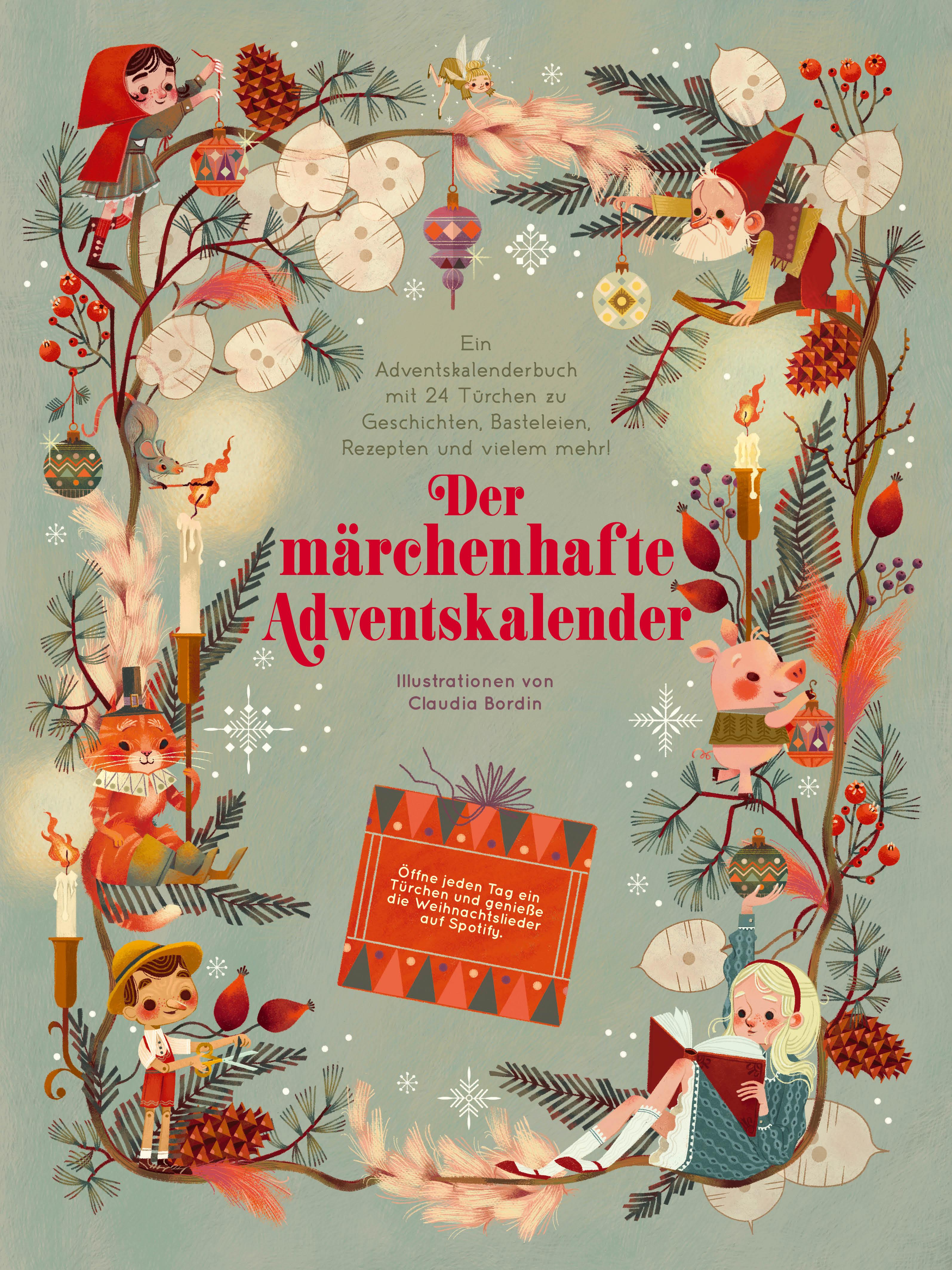 Vorderes Coverbild Der märchenhafte Adventskalender. Ein Adventskalenderbuch