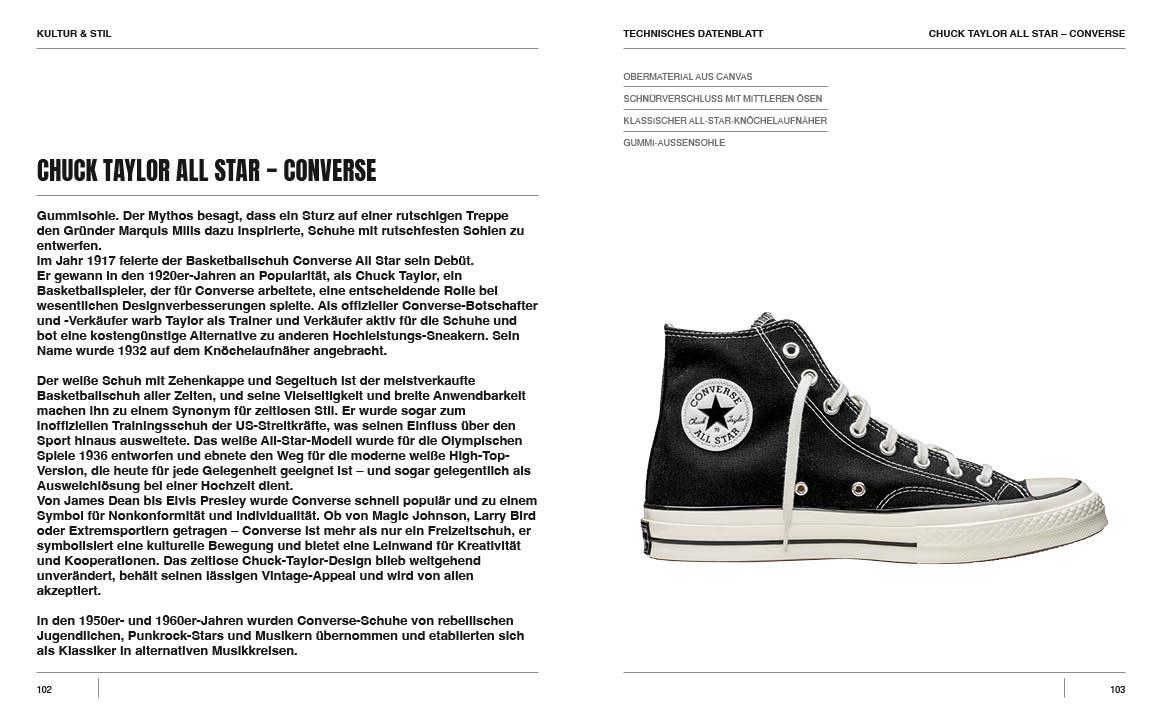 Beispielinhalt (Bild) SNEAKERS. Die Klassiker