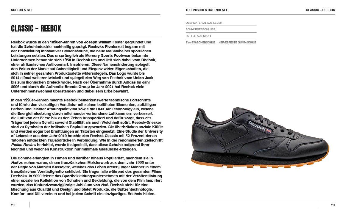 Beispielinhalt (Bild) SNEAKERS. Die Klassiker