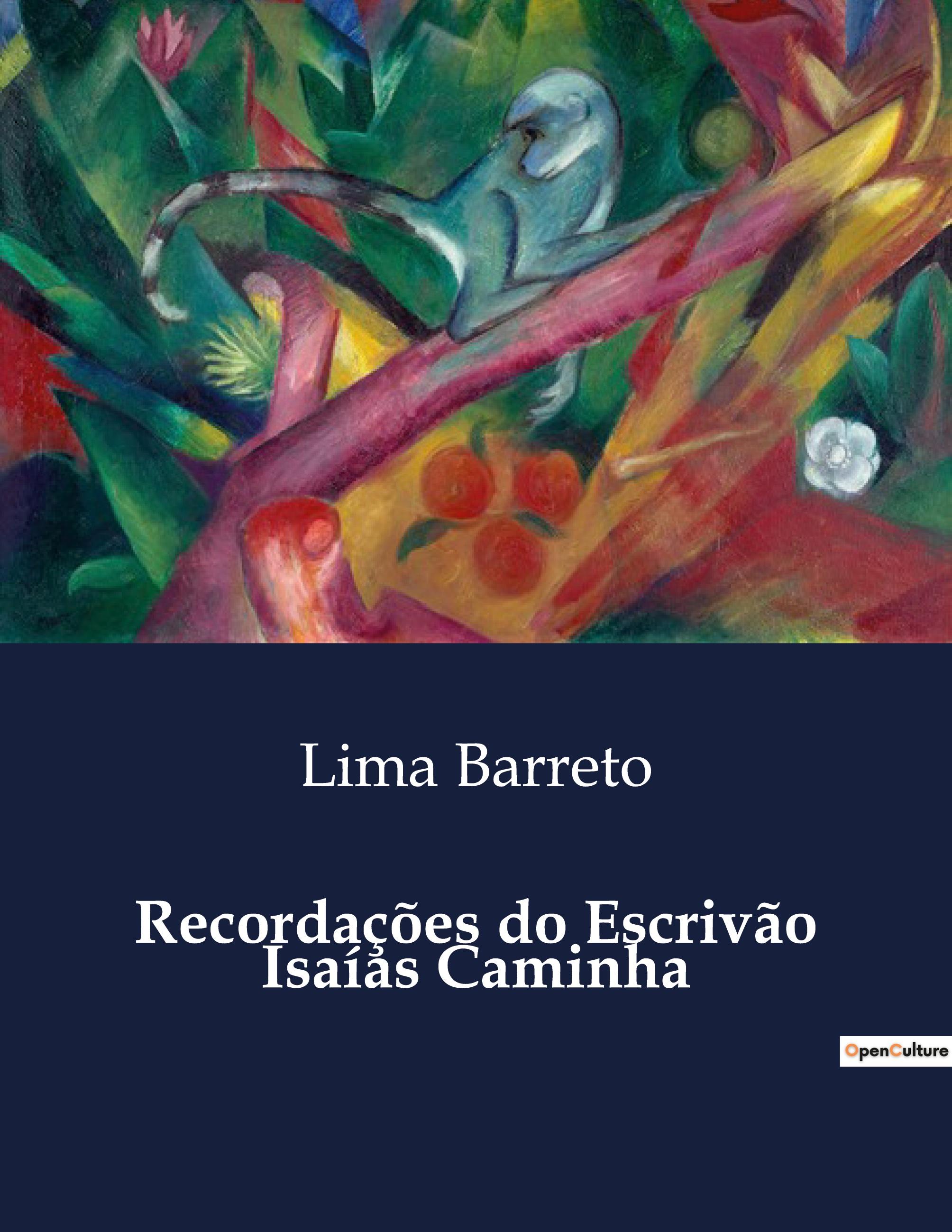Vorderes Coverbild Recordações do Escrivão Isaías Caminha