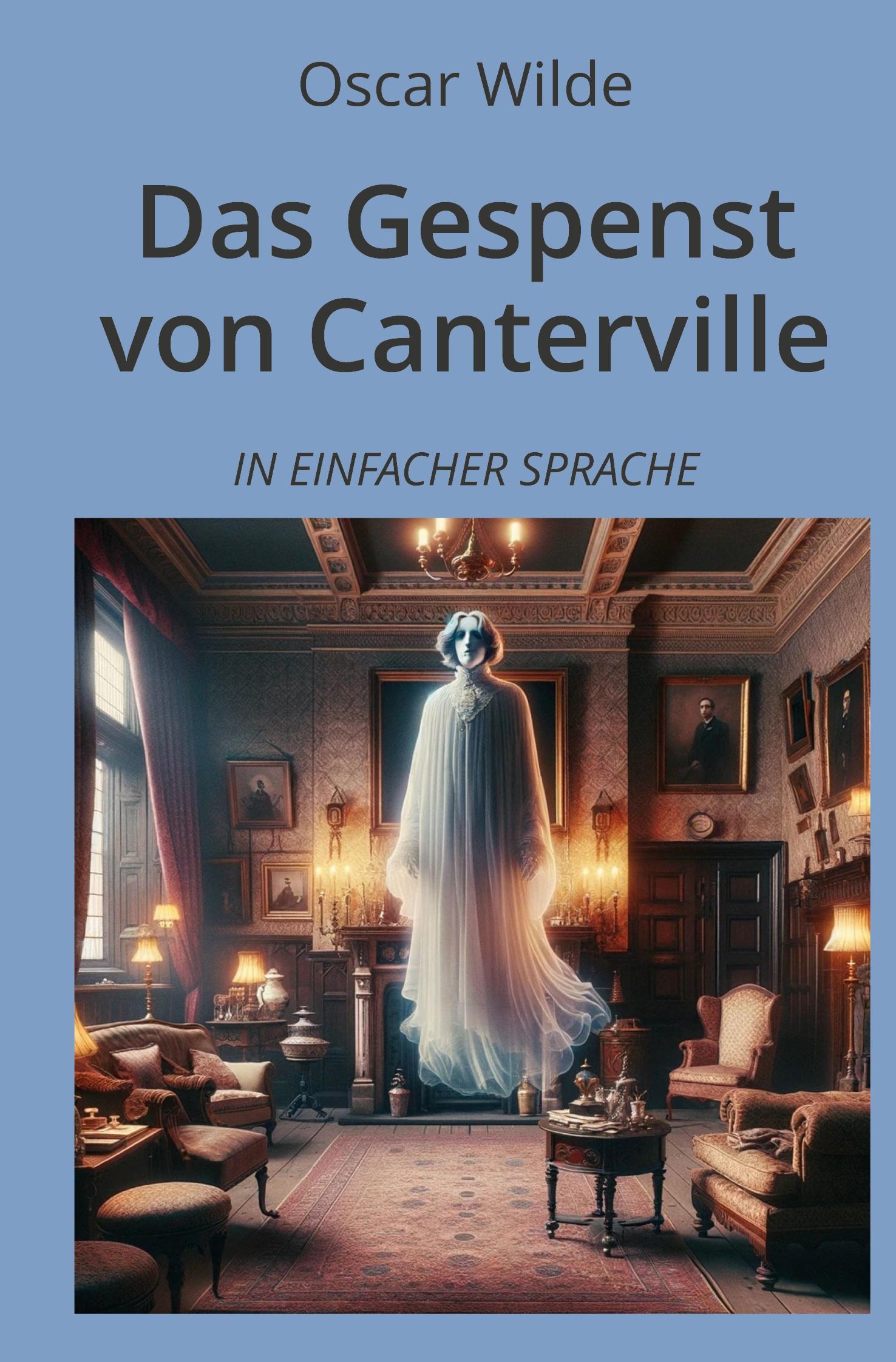 Vorderes Coverbild Das Gespenst von Canterville: In Einfacher Sprache
