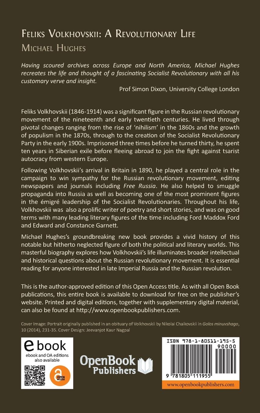 Rückseitencover Feliks Volkhovskii