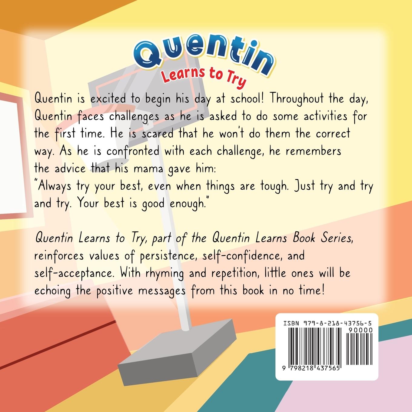 Rückseitencover Quentin Learns to Try