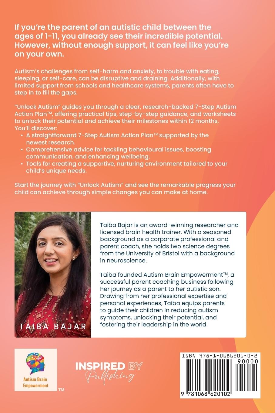 Rückseitencover Unlock Autism