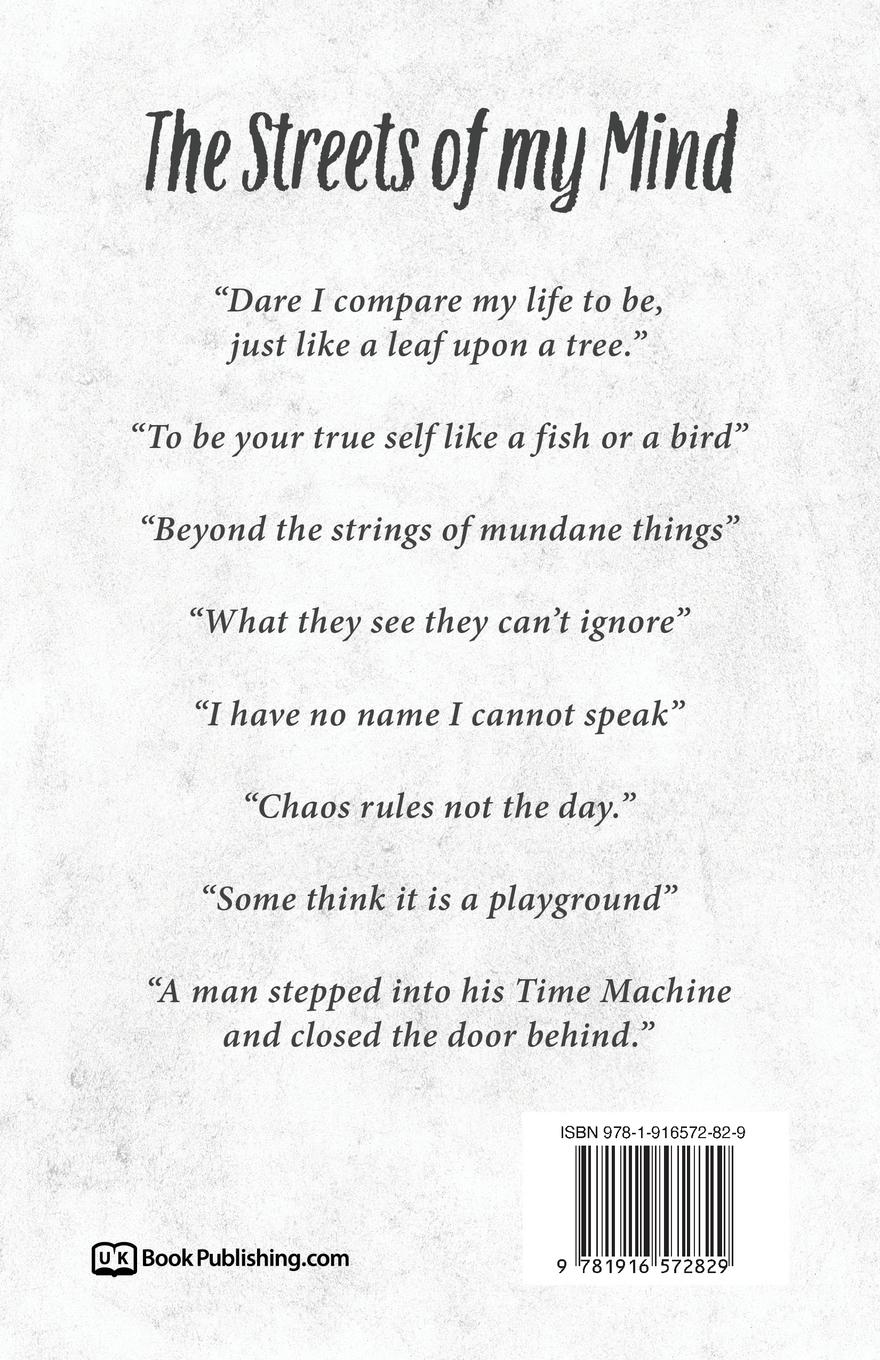 Rückseitencover The Streets of my Mind