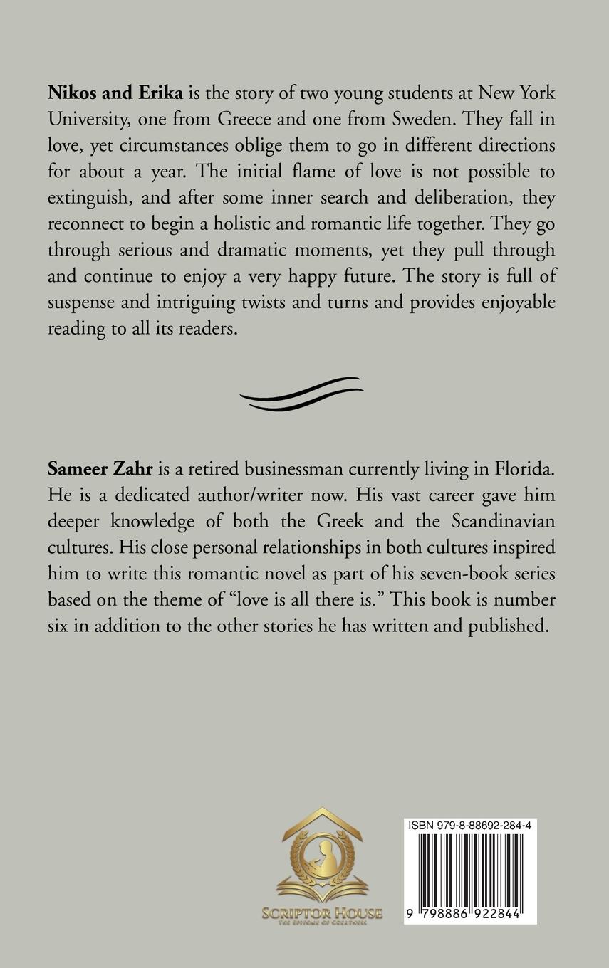Rückseitencover Nikos and Erika