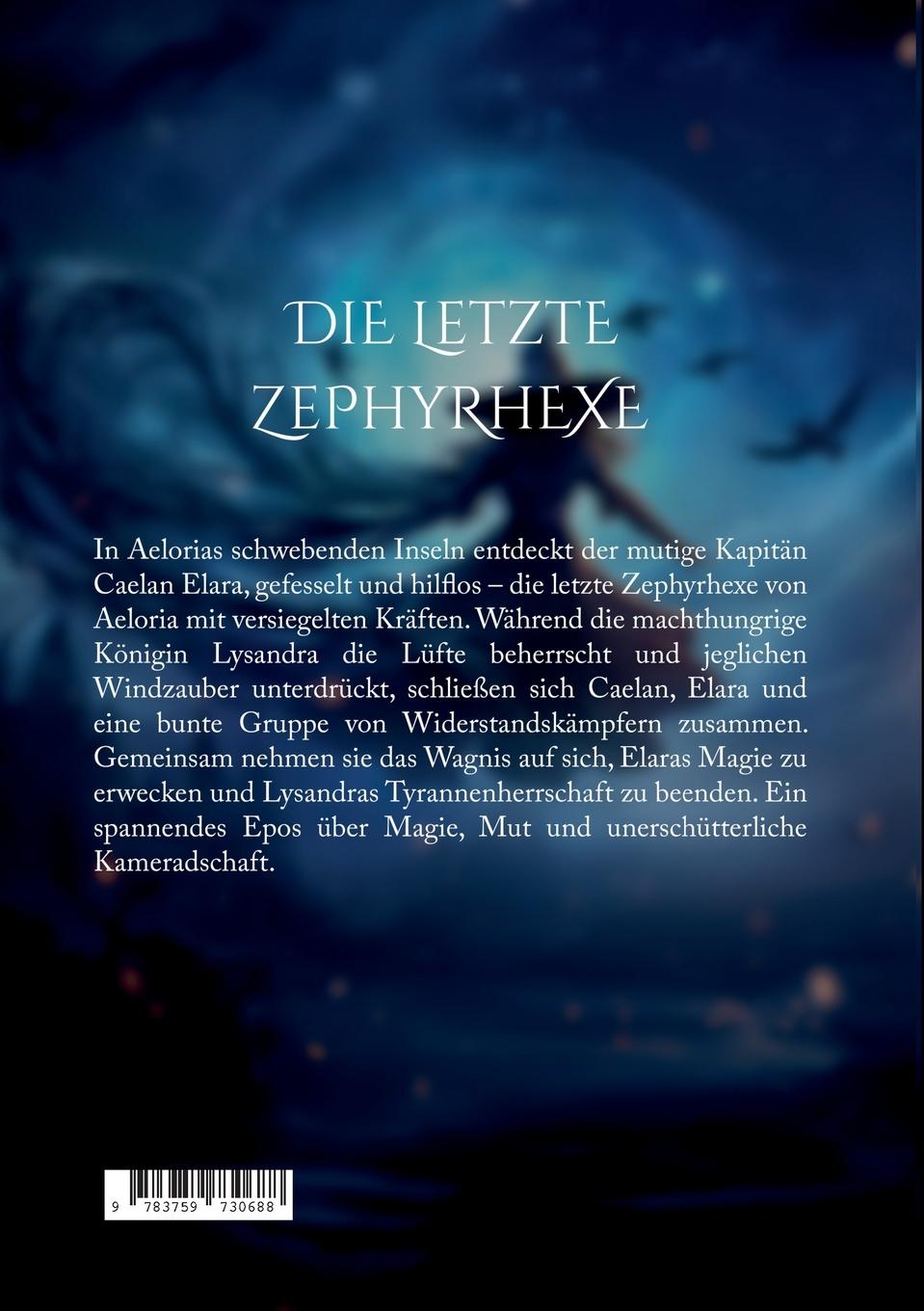 Rückseitencover Die letzte Zephyrhexe