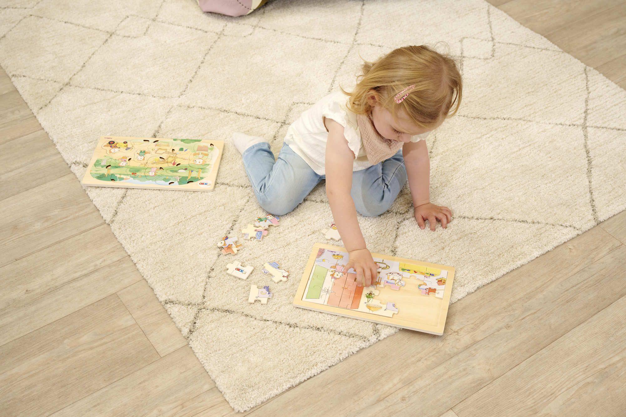 Beispielinhalt (Bild) Bobo Siebenschläfer, 2 Puzzles 20 und 24 Teile