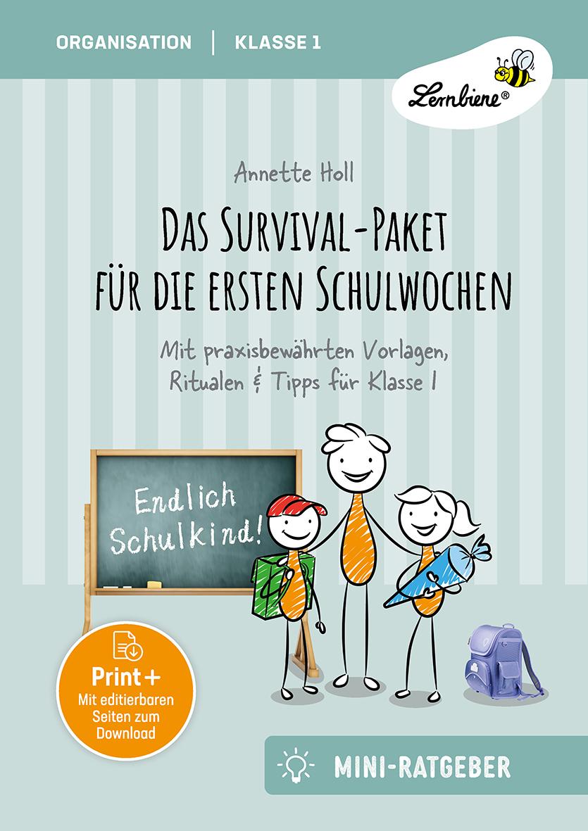 Vorderes Coverbild Das Survival-Paket für die ersten Schulwochen
