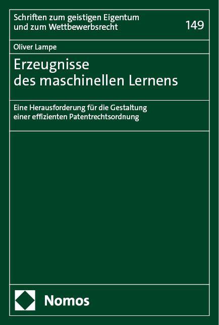 Vorderes Coverbild Erzeugnisse des maschinellen Lernens