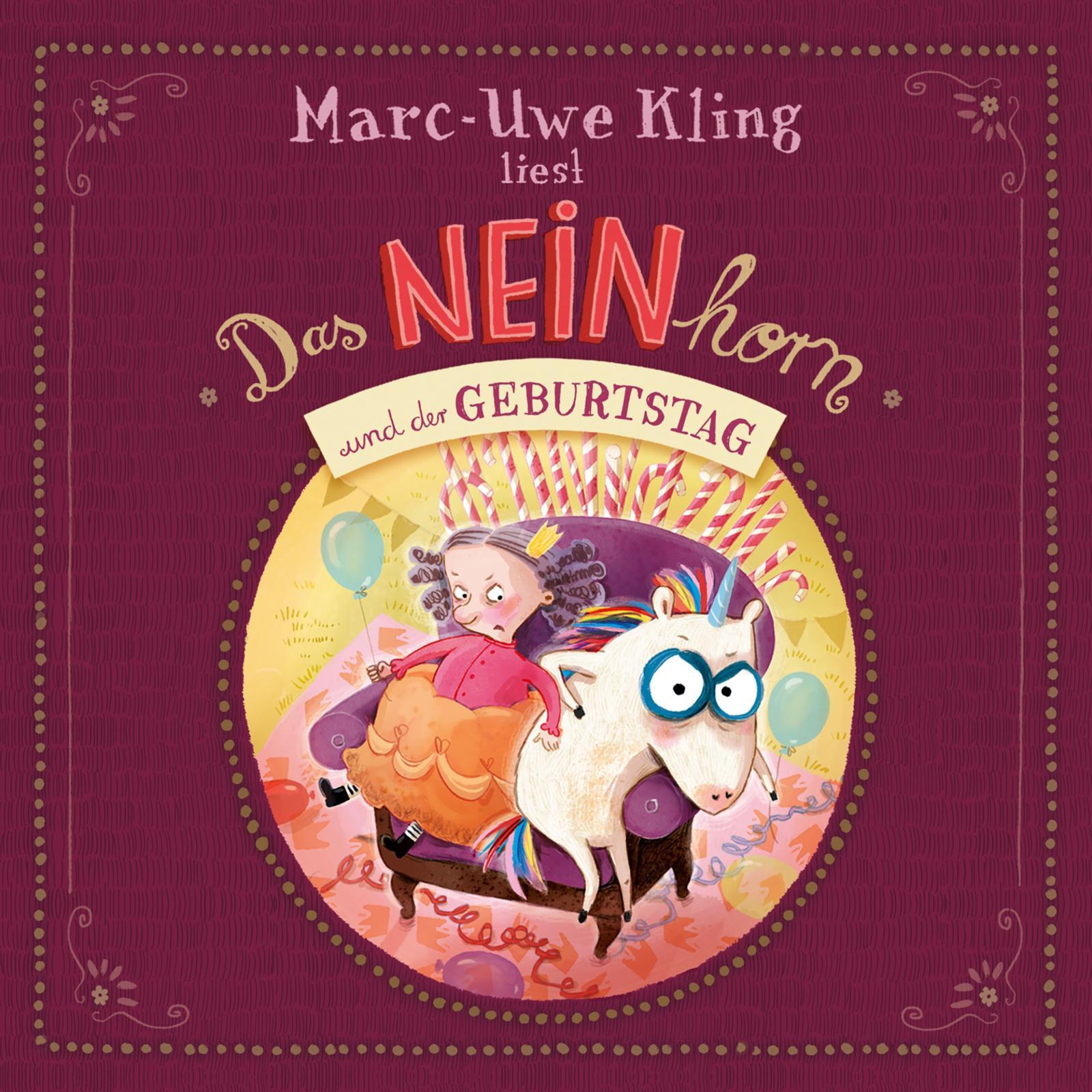 Vorderes Coverbild Das NEINhorn und der Geburtstag