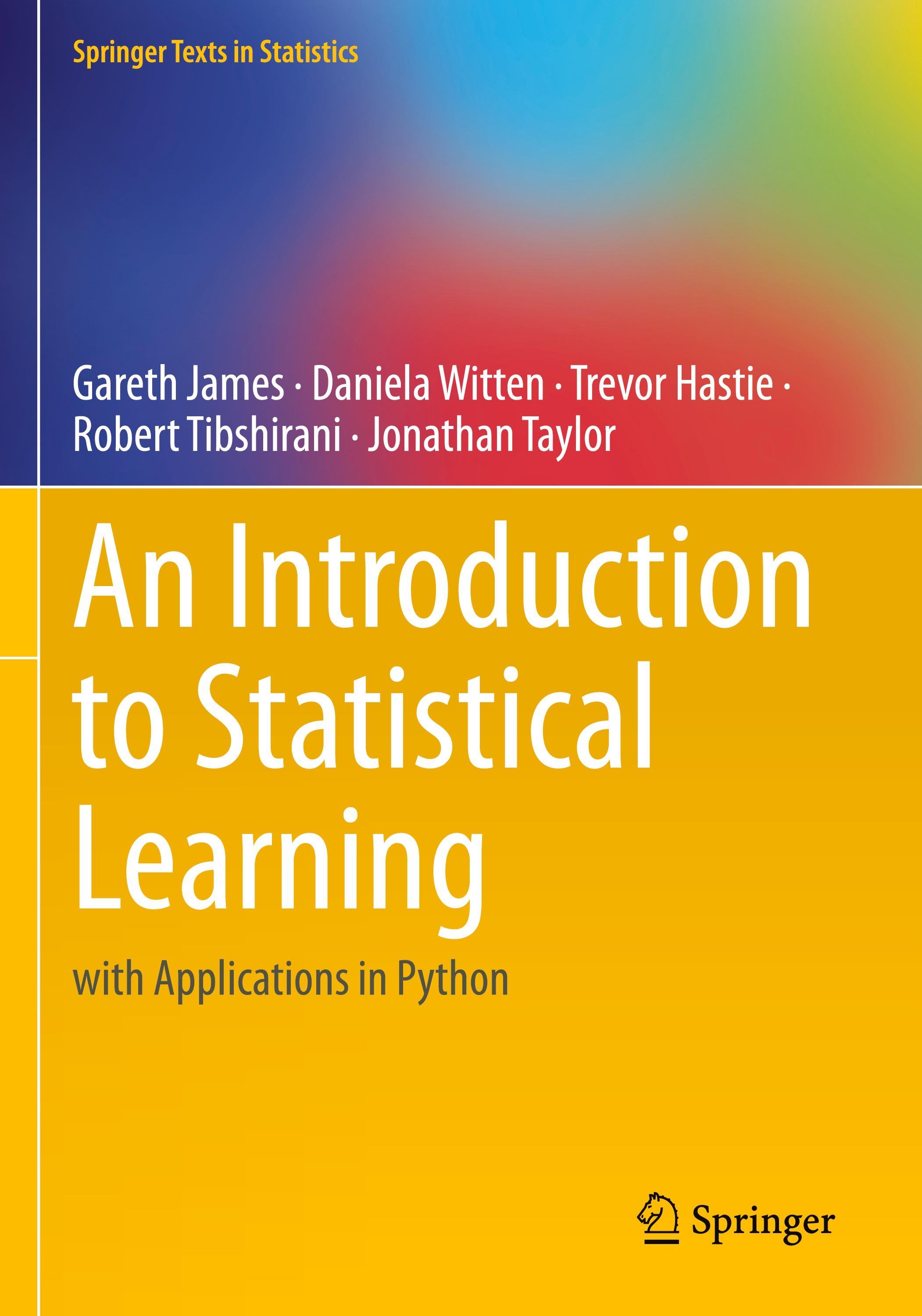 Vorderes Coverbild An Introduction to Statistical Learning