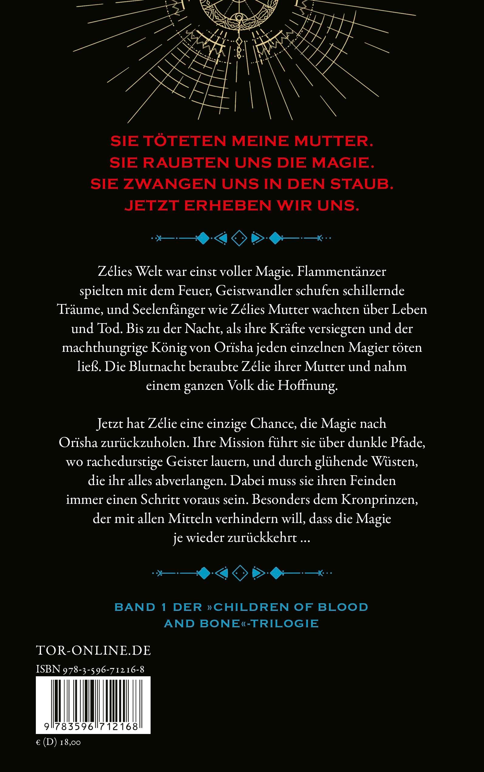 Rückseitencover Children of Blood and Bone